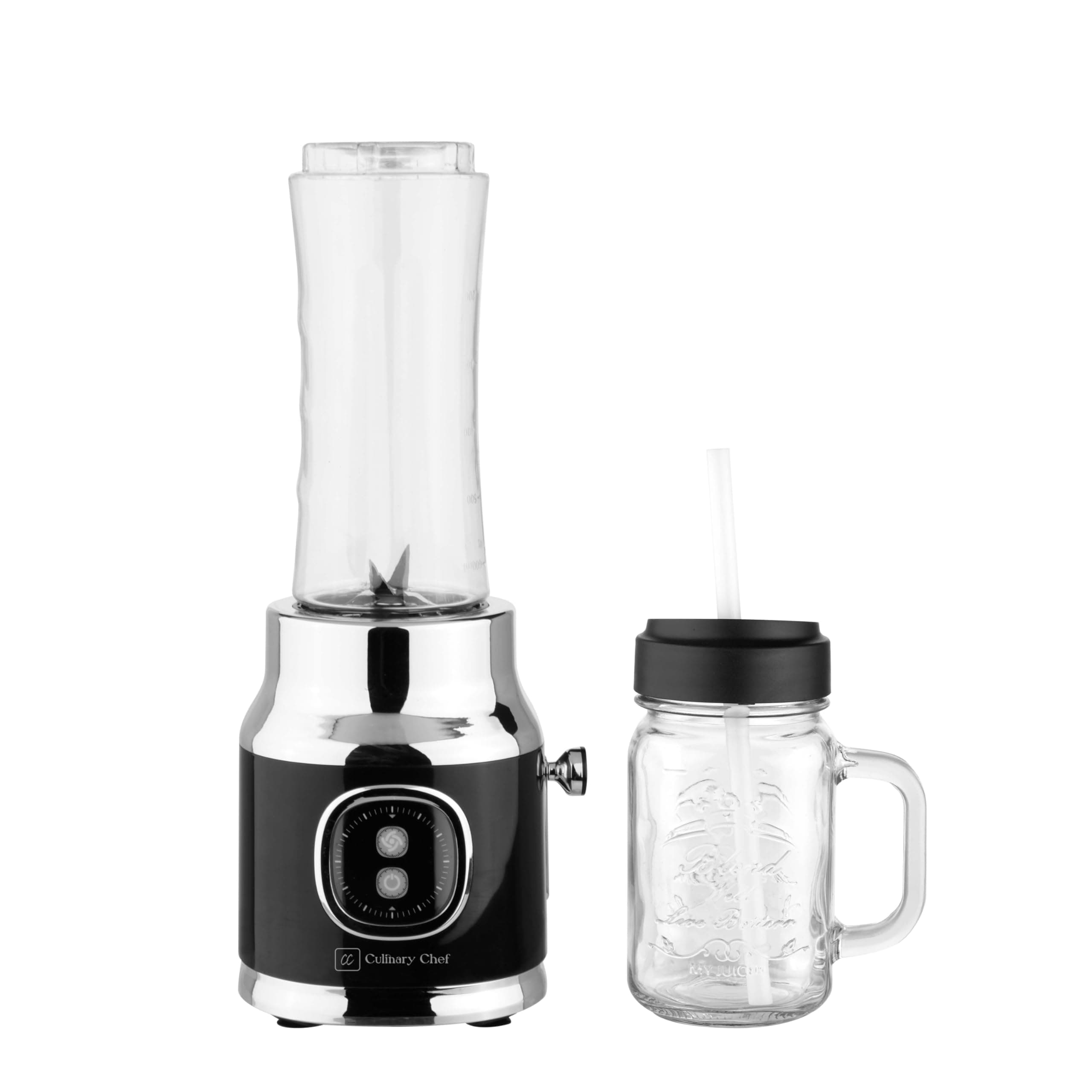 FRIGIDAIRE ESMM100-BLACK 300-Watt Retro Smoothie Maker, Standard, Beige
