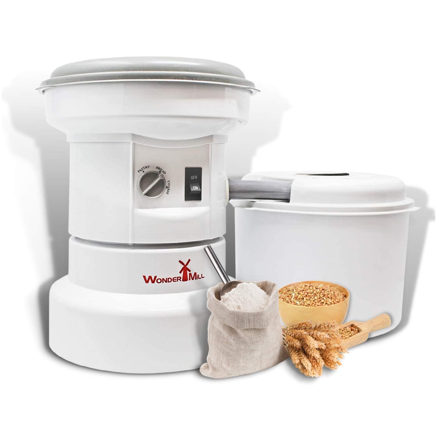 WONDERMILL Powerful Electric Grain Mill Grinder for Home and Profession