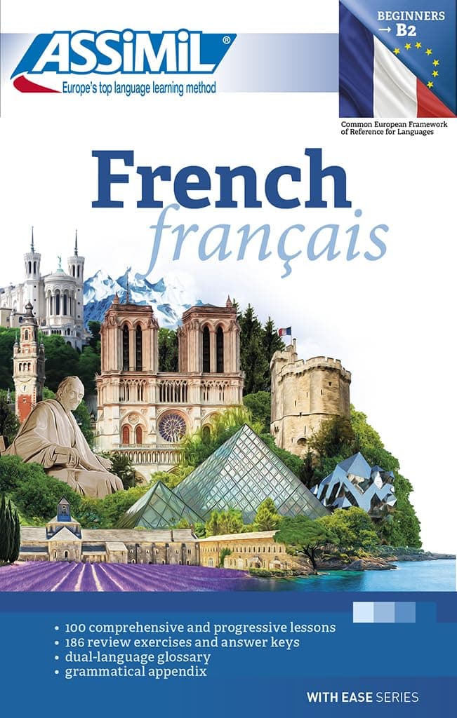 French (book only): Beginners & False Beginners, Level B2 (With Ease)