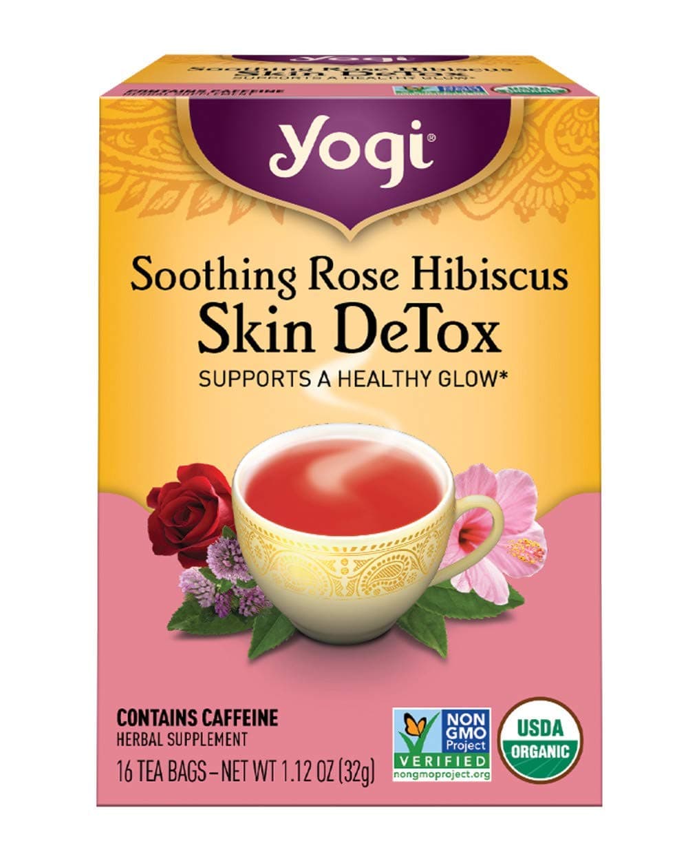 Herbal Tea for Skin Detox - 16 ea