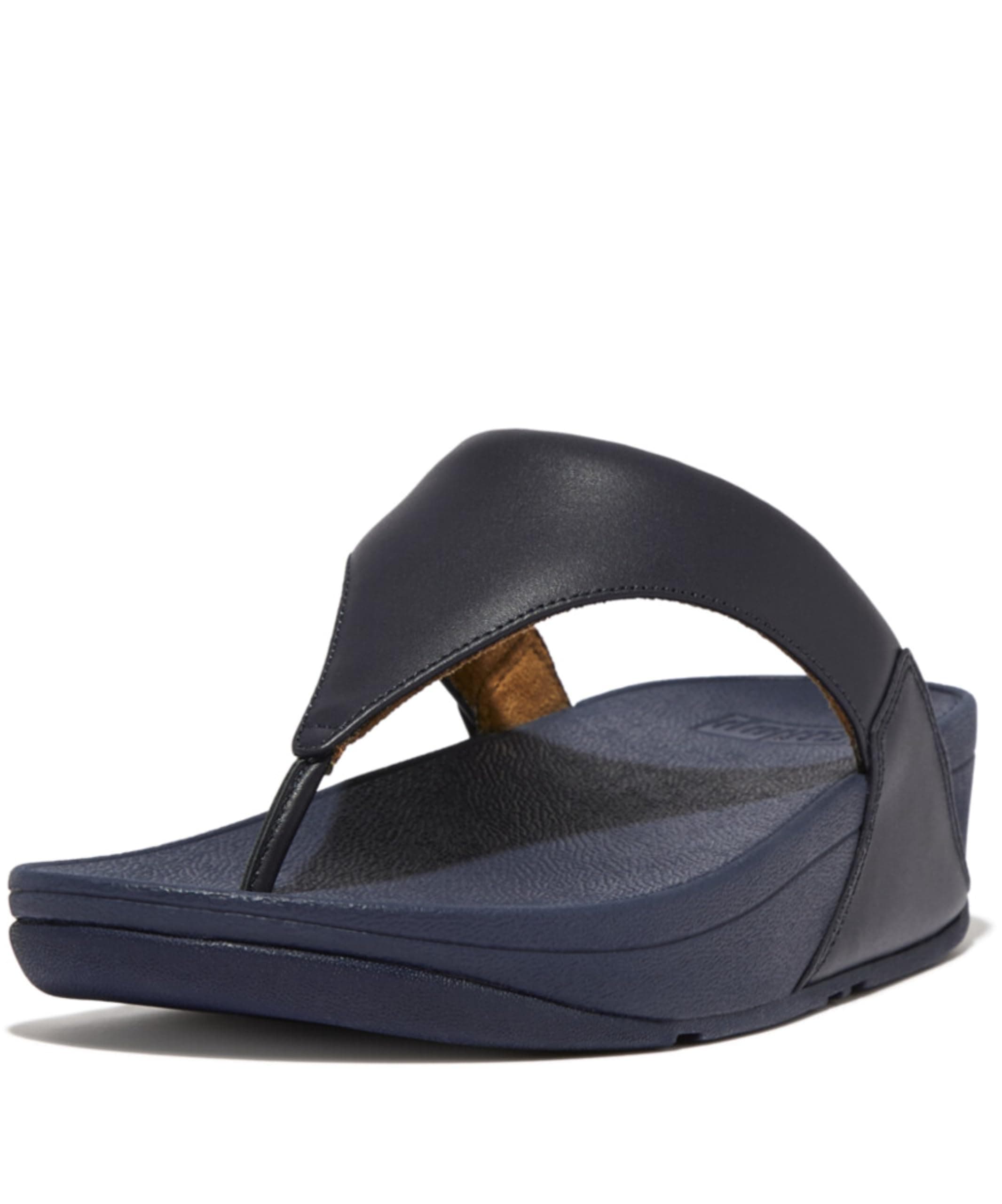 Lulu Leather Toe Post womens Flip-Flop