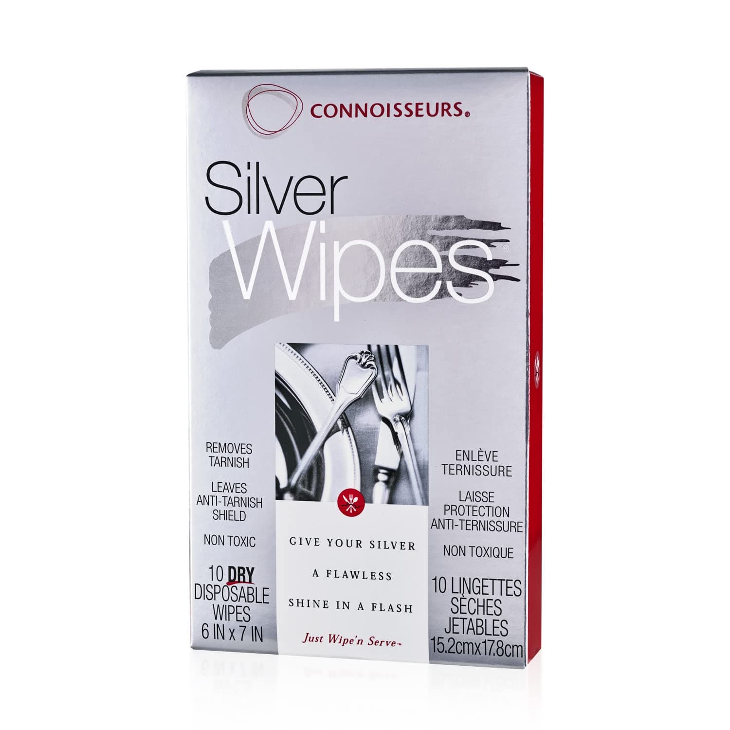 Connoisseurs Silver Wipes