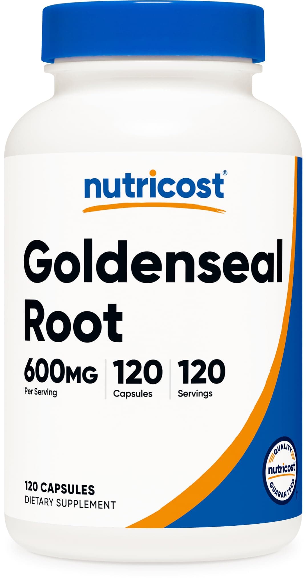 Nutricost Goldenseal Root 600mg, 120 Capsules - Non-GMO, Gluten Free, Vegetarian Capsules