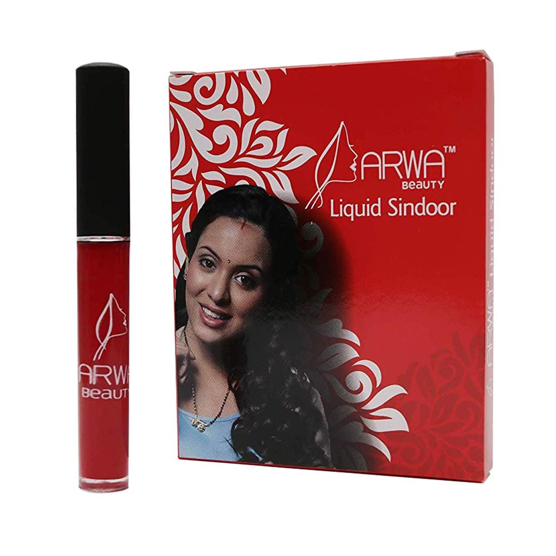 Arwa Beauty Non Messy Non Dripping Quick Drying Sindoor (Red) 4 ml
