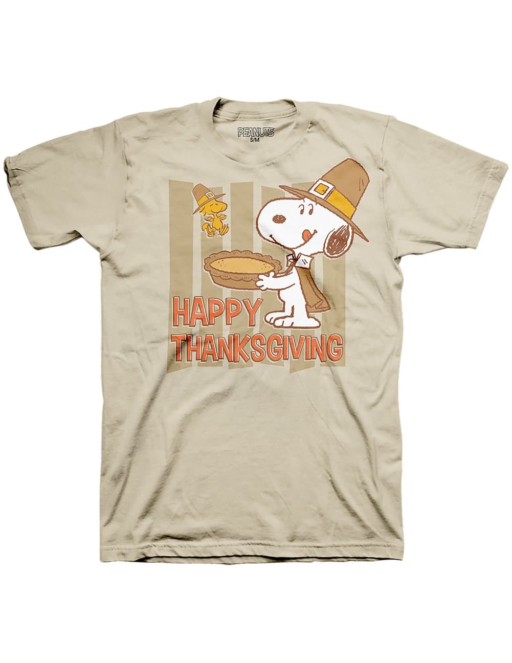Snoopy Woodstock Happy Thanksgiving T-Shirt, Pumpkin Pie Gift