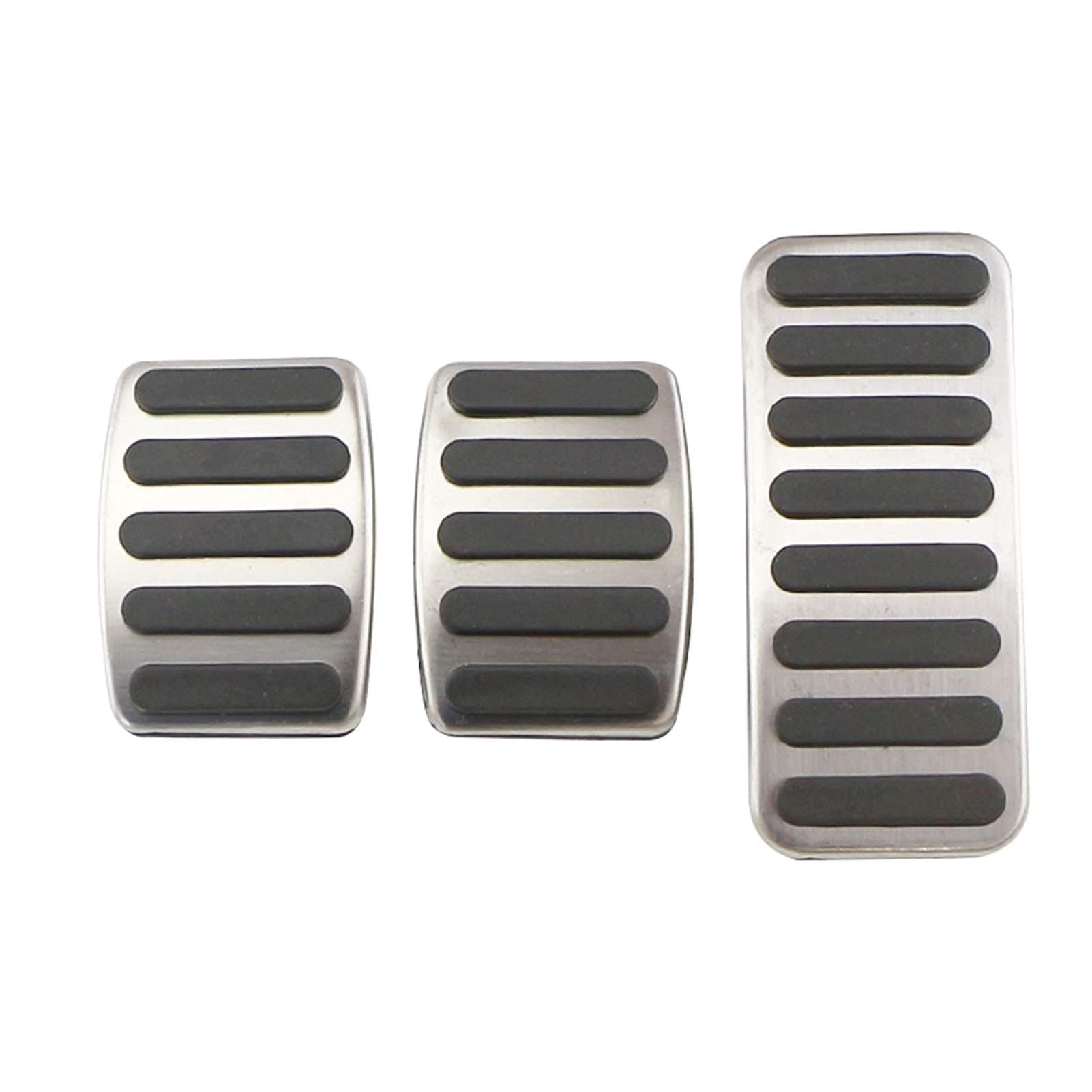 Car pedal decoration accessories Non Slip Pedals,For Suzuki SX4 Aerio Ciaz Vitara S-Cross Splash Ignis Kizashi Sidekick Samurai Brake Gas Pedal Cover(Size : AT)