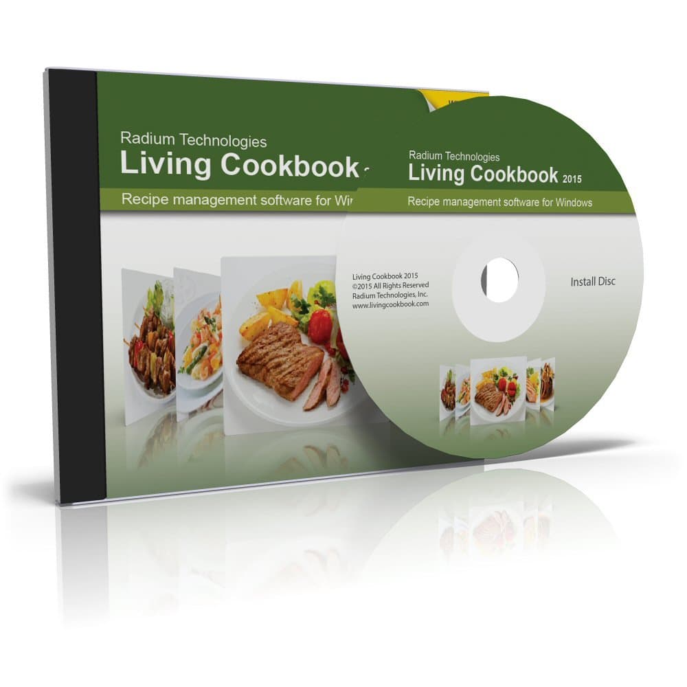 Living Cookbook 2015 (for Windows 8 / Windows 7 / Windows Vista / Windows XP SP3)