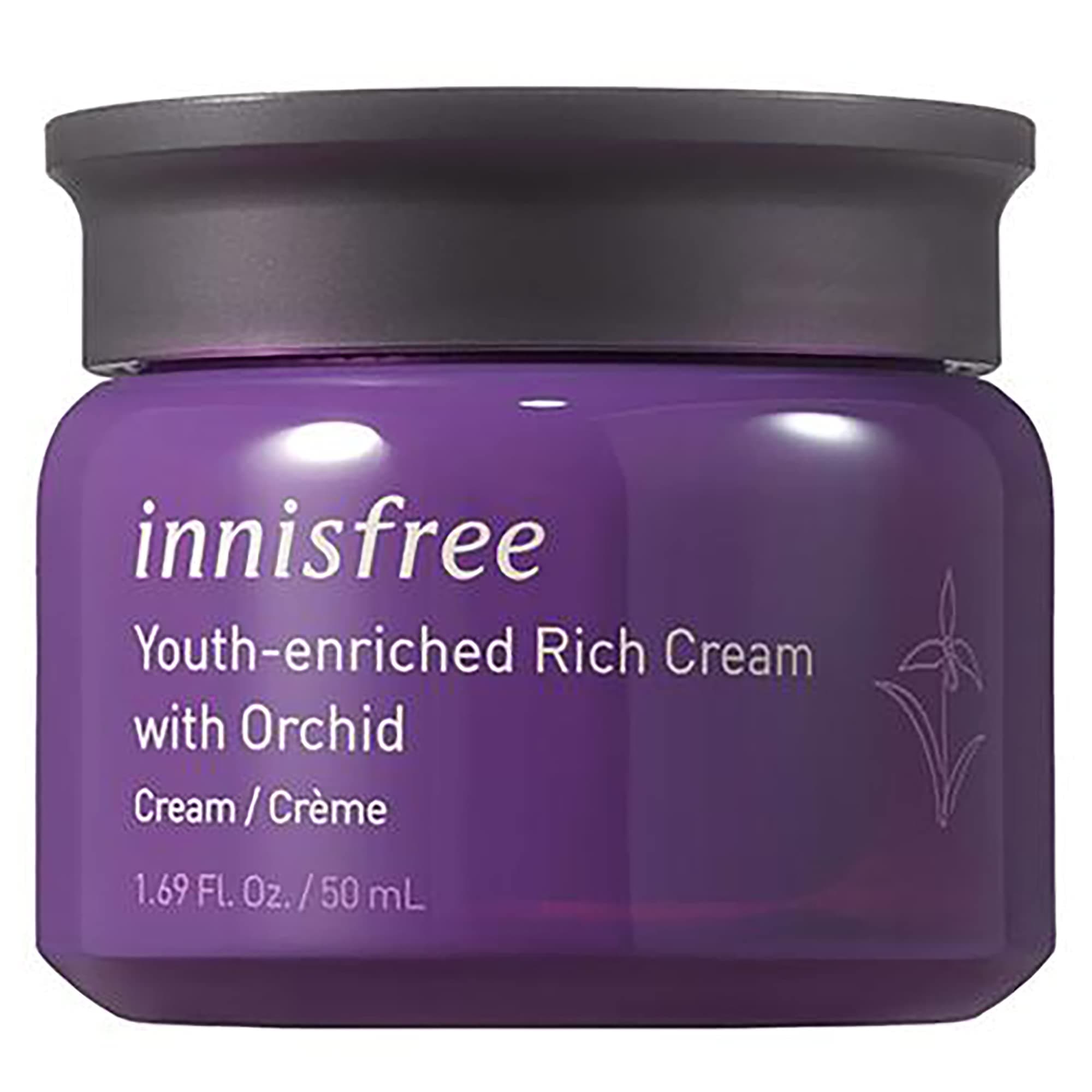 innisfree Orchid Youth Enriched Rich Cream Hyaluronic Acid Face Moisturizer
