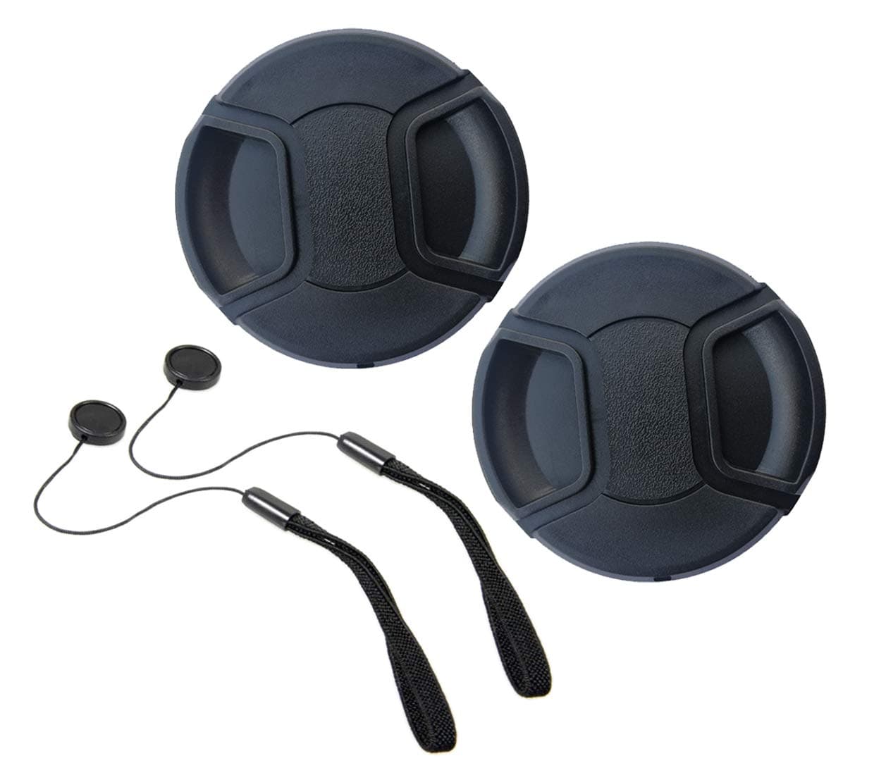 58mm Lens Cap Cover Compatible for Canon EF 75-300mm f/4-5.6 III,RF 75-300mm F4-5.6,EF75-300mm f/4-5.6 III USM Lens,HUIPUXIANG[2 Pack]