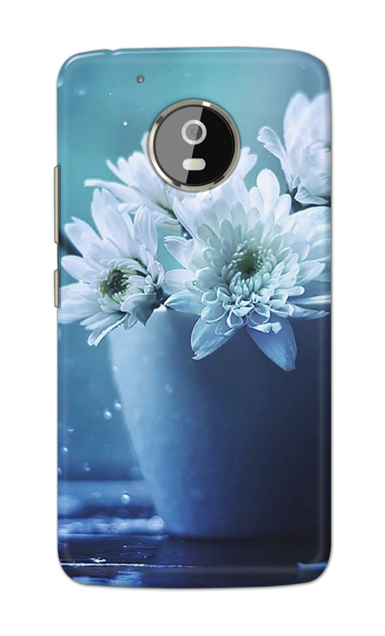 PRINTFIDAA Flowers in The Flower Vase On The Table Printed Designer Hard Back Case Cover for Motorola Moto G5 Plus (5.2"), XT1684, XT1685, XT1687 -(YG) MVN1002