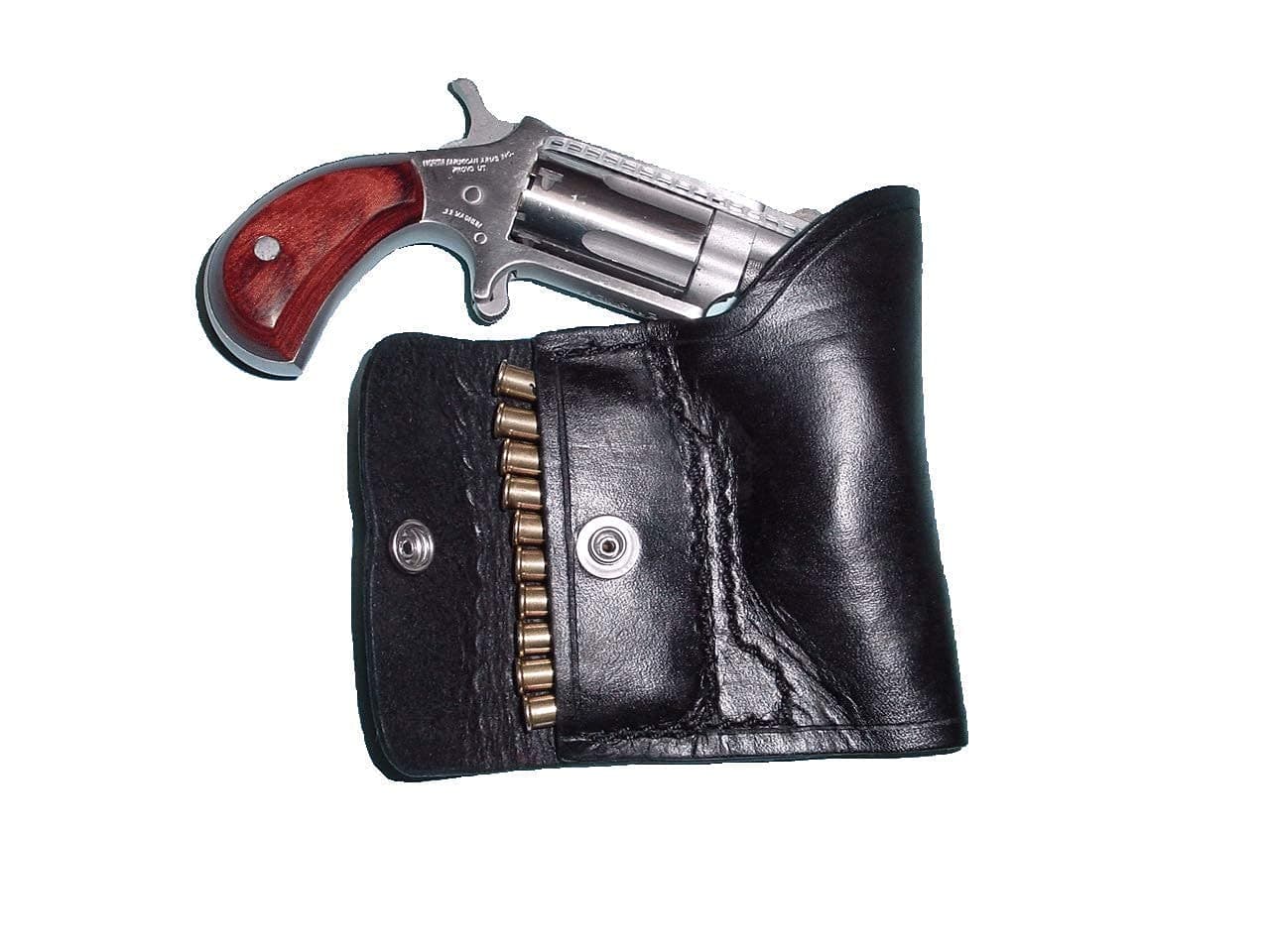 North American Arms Pocket Leather Holster (NOT Derringer) Black