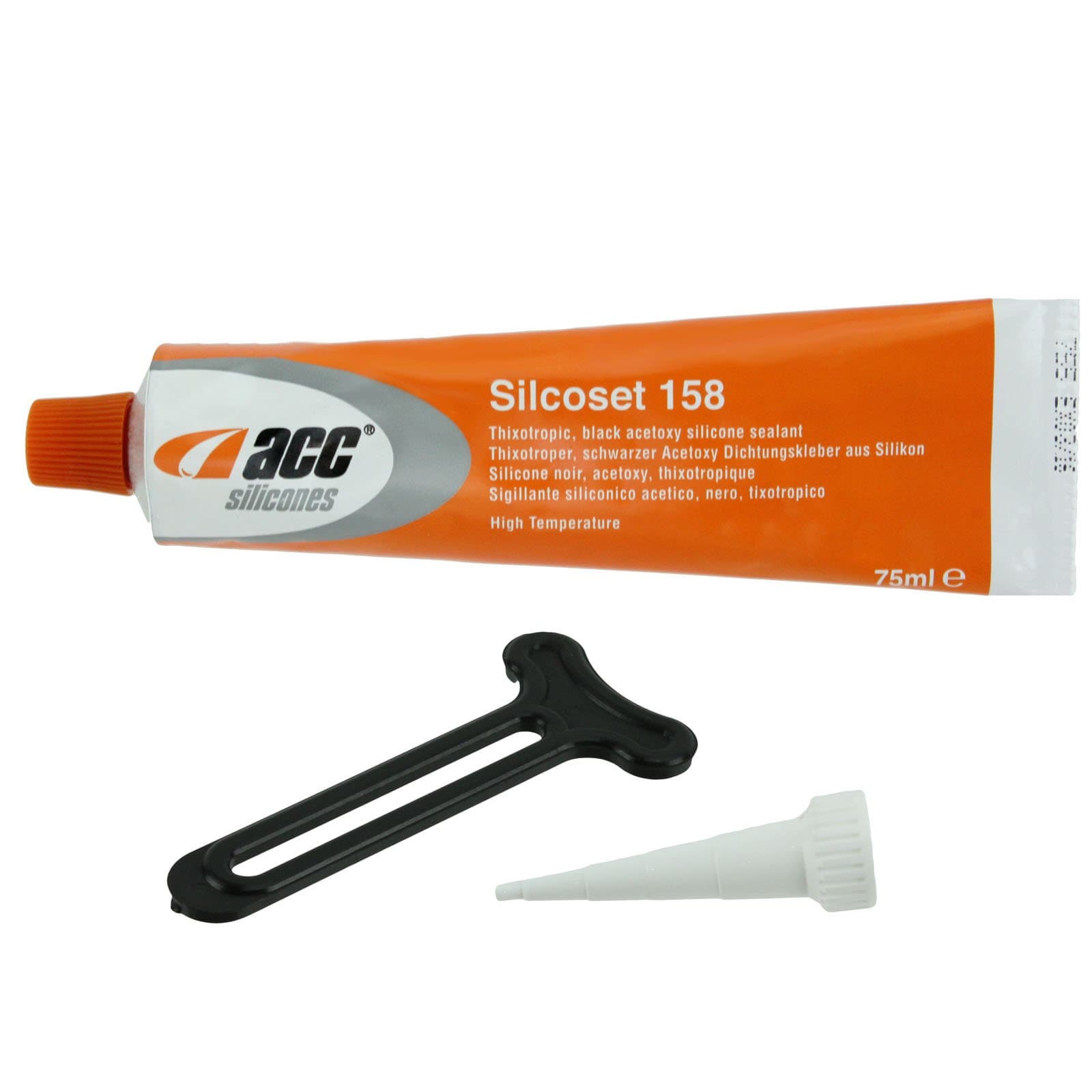 Silcoset 158 Oven Door Adhesive Silicone High Temperature Resistant Glue