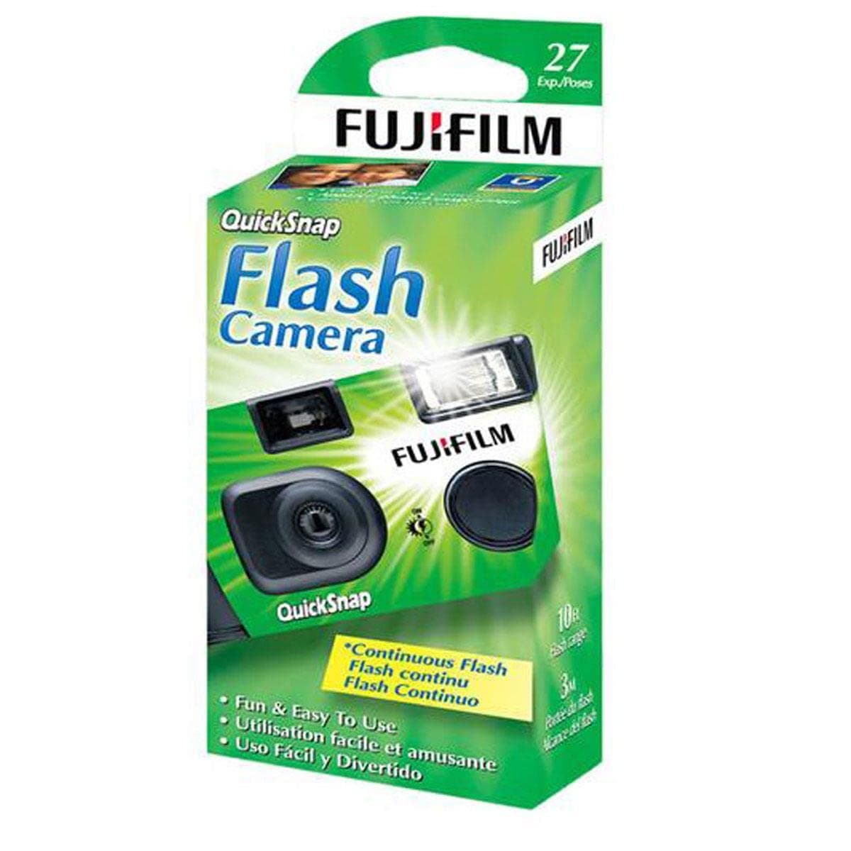 Fujifilm Quicksnap 800 Waterproof 35 Millimeter Disposable Camera with 27 Exposures