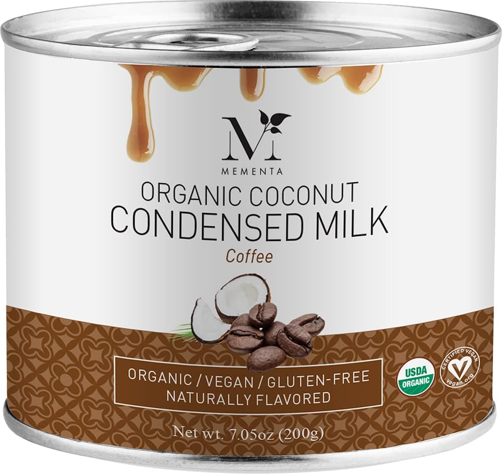 Organic Coconut Condensed Milk, Coffee - 200 ml (Pack of 1)