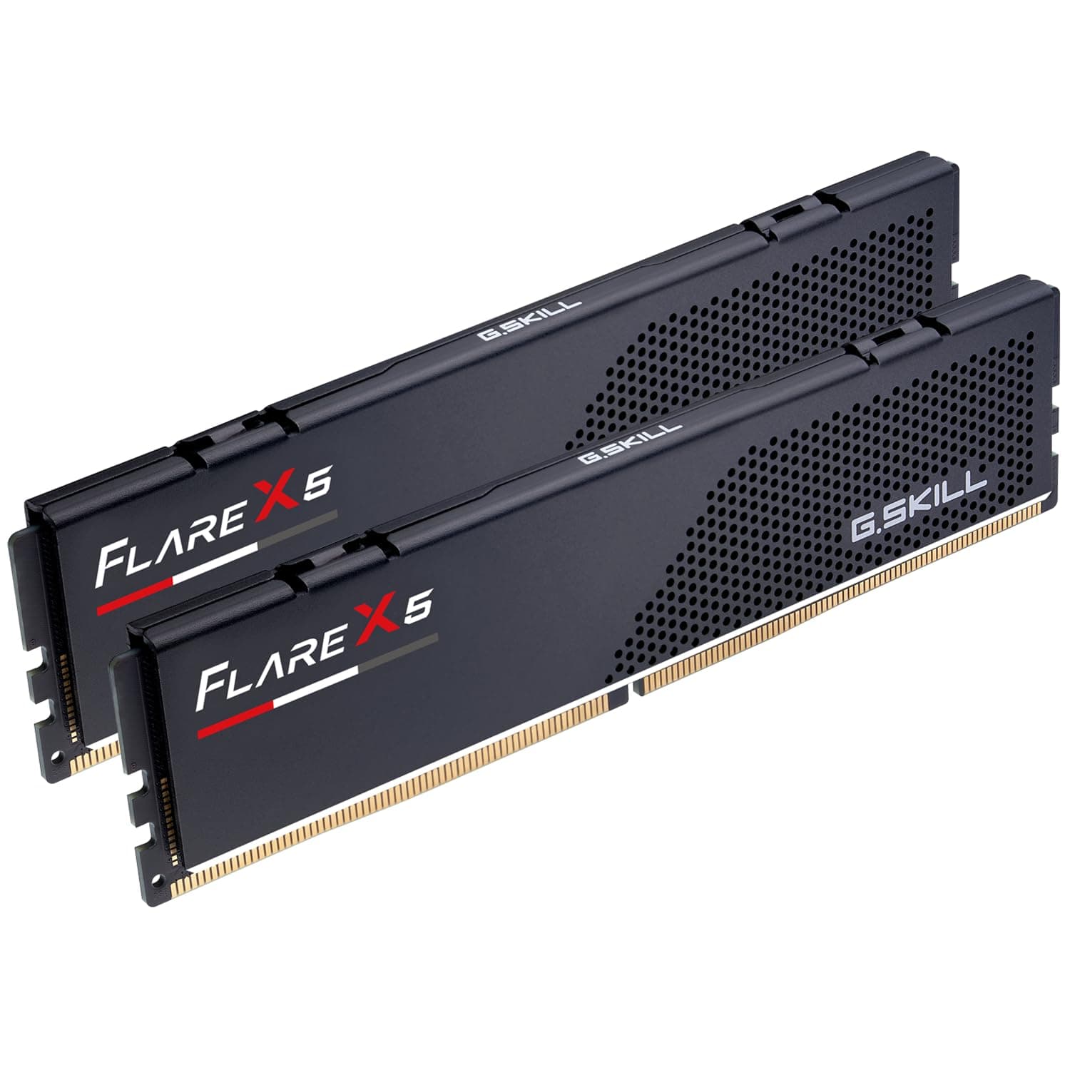 G.SKILL Flare X5 Series DDR5 RAM (AMD Expo) 32GB (2x16GB) 6000MT/s CL32-38-38-96 1.35V Desktop Computer Memory U-DIMM - Matte Black (F5-6000J3238F16GX2-FX5)