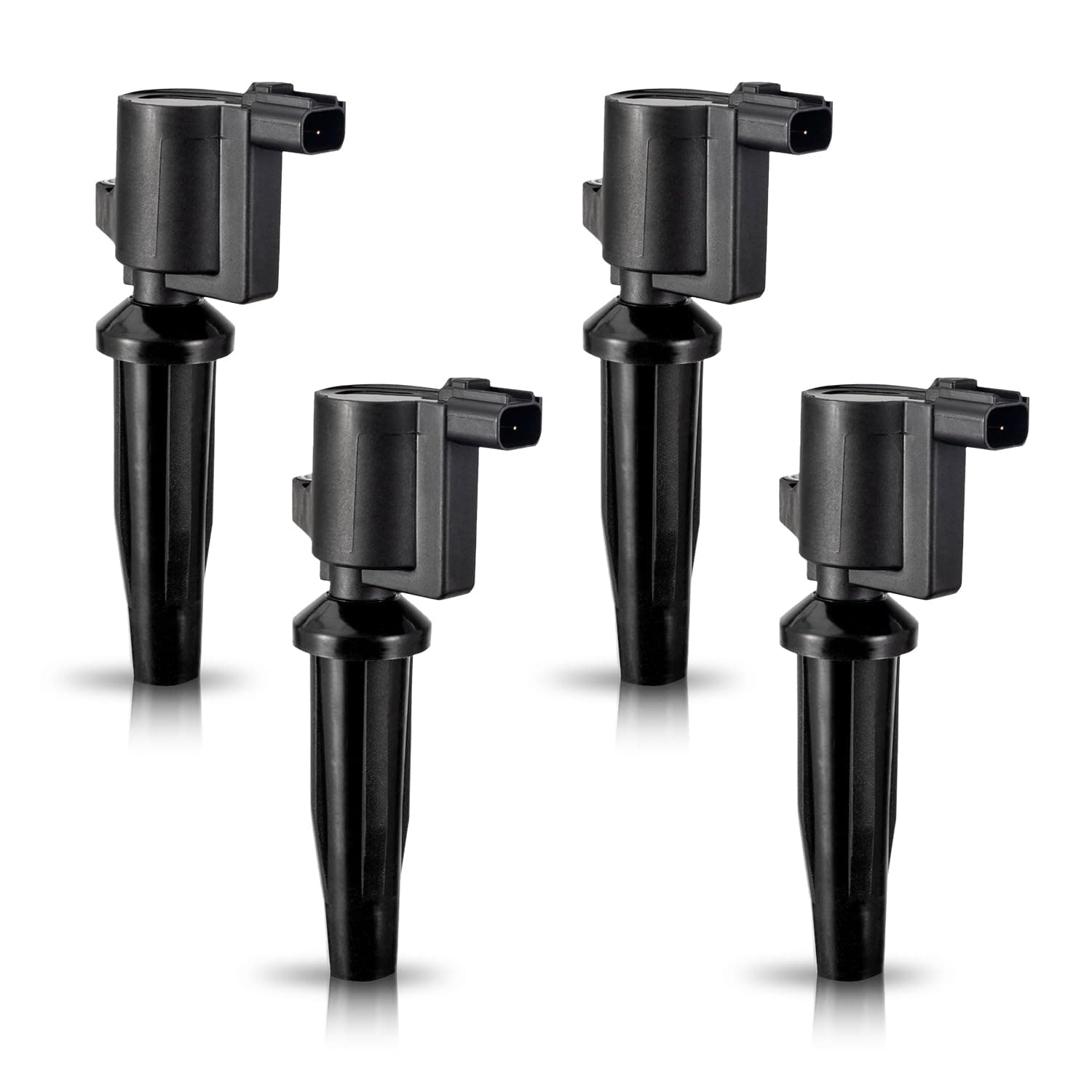 Set of 4 Ignition Coil Pack Compatible with Ford Mazda Mercury Escape Focus Tribute Mariner Transit Connect Fusion Ranger MKZ CMax 2.0L 2.3L 2.5L DOHC Replacement for FD505 DG501 DG504 DG541 DG507