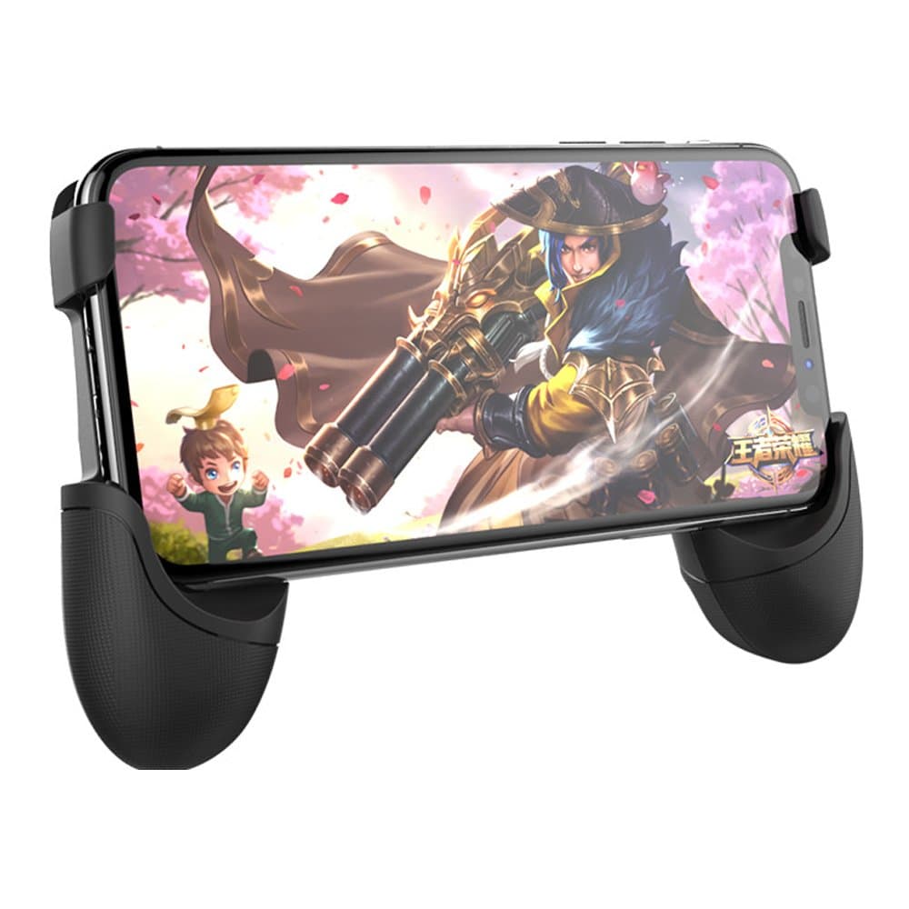 Universal Mobile Game Joystick Spiral Mini Joystick Game Handle Grip Controller Rocker Joypad Foldable Stand Holder for Cellphones (Handle Holder)