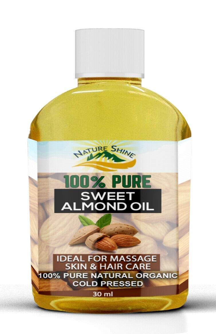 100% Pure Natural Sweet Almond Oil 30ml