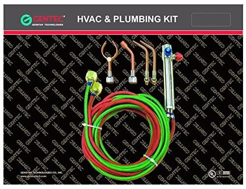 GENTEC KCMA26SP Compact Torch Oxy-Acetylene Kit for Soldering/Brazing
