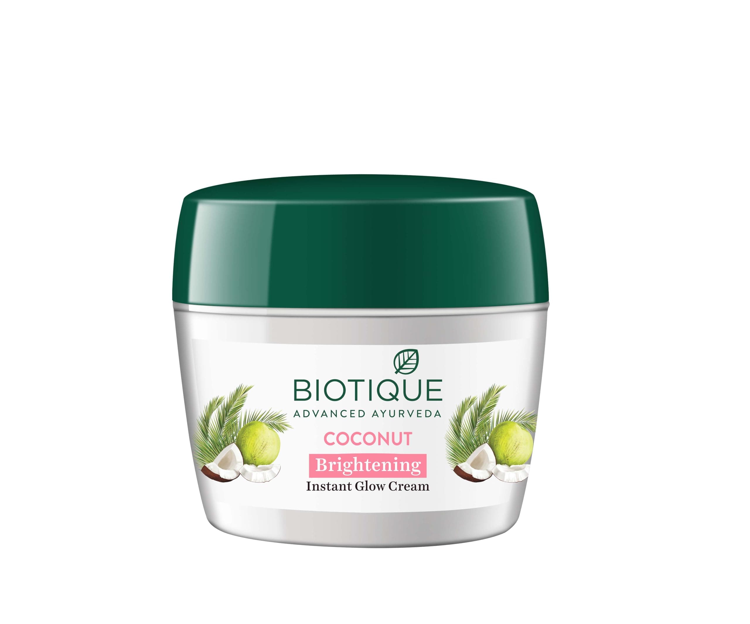 Biotique Bio Coconut Whitening And Brightening Cream For All Skin Types, 175G