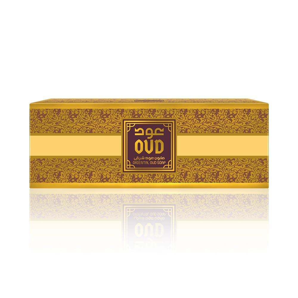 Oud Luxury Collection OUD SOAP Oriental (Gold) (3PC PACK) | Lemony Verbena & Floral Bar Soap | Hand & Body Care | Skincare | Oud Fragrance | Bath & Body Products | Handwash | Oud Luxury Collection
