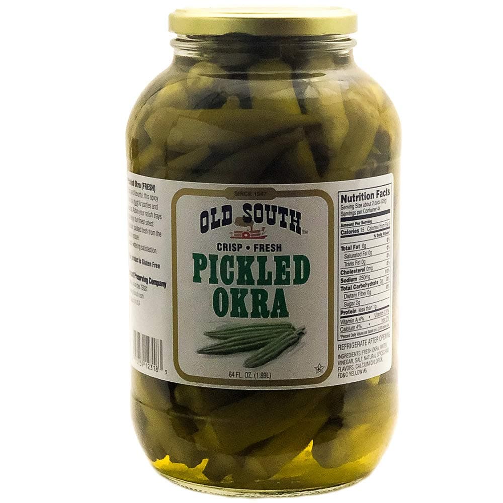 Pickled Okra 64 Oz (Pack of 1)
