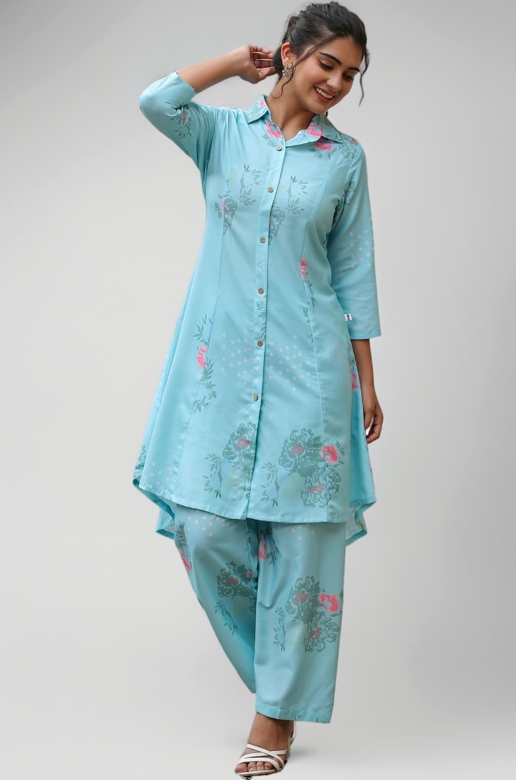 Co-ord Set For Women Stylish | Kurti Set For Woman | Short Kurti For Woman Latest | Anarkali Suit For Women's | Festive Ethnic Indian Traditional Outfit for Functions & Puja