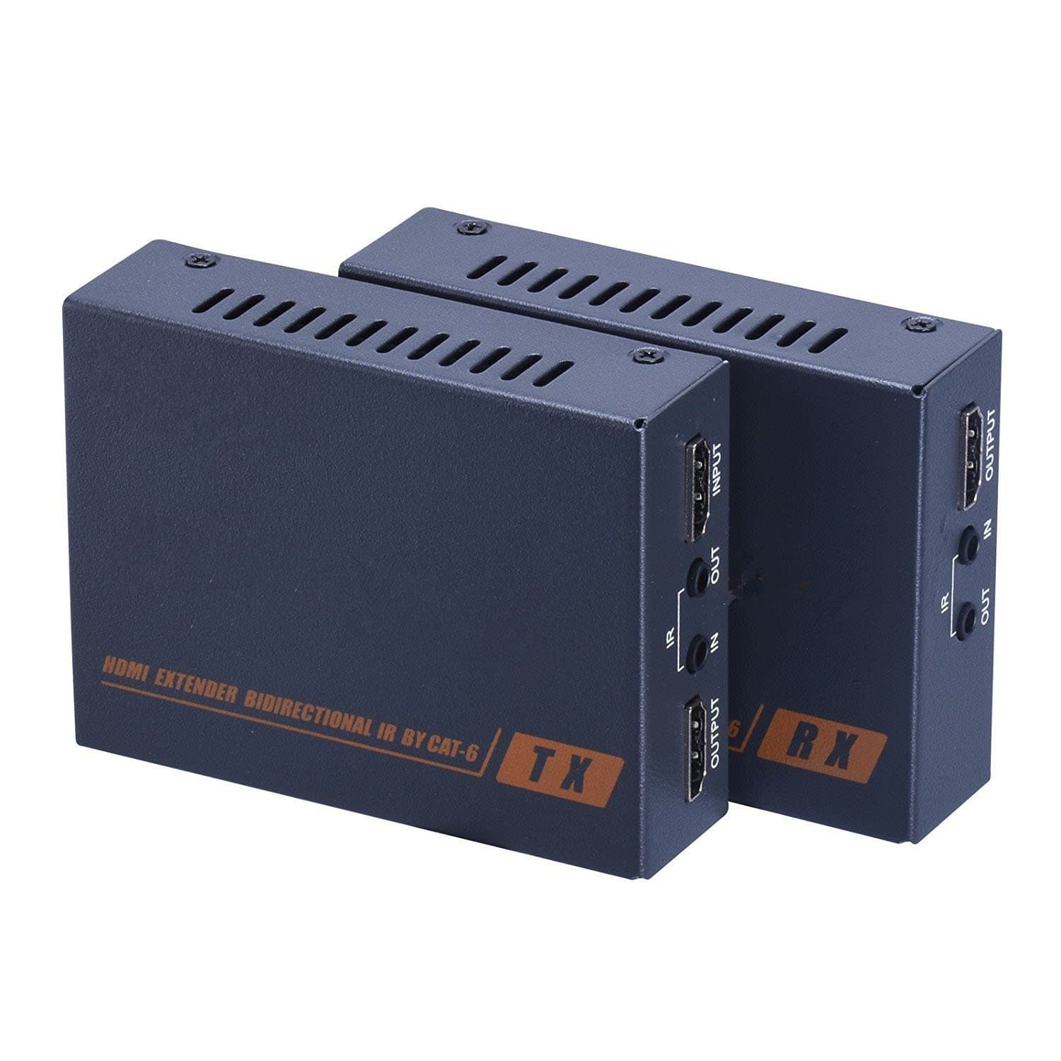 Colink-Tech-CLK215-200ft/60m HDMI Extender Over Cat6/6a/7 Ethernet Cable with IR and Loop-Out for Local Display Supports 1080P, Deep Color, EDID,3D - Supports 20~60KHz Frequency IR Remote Control