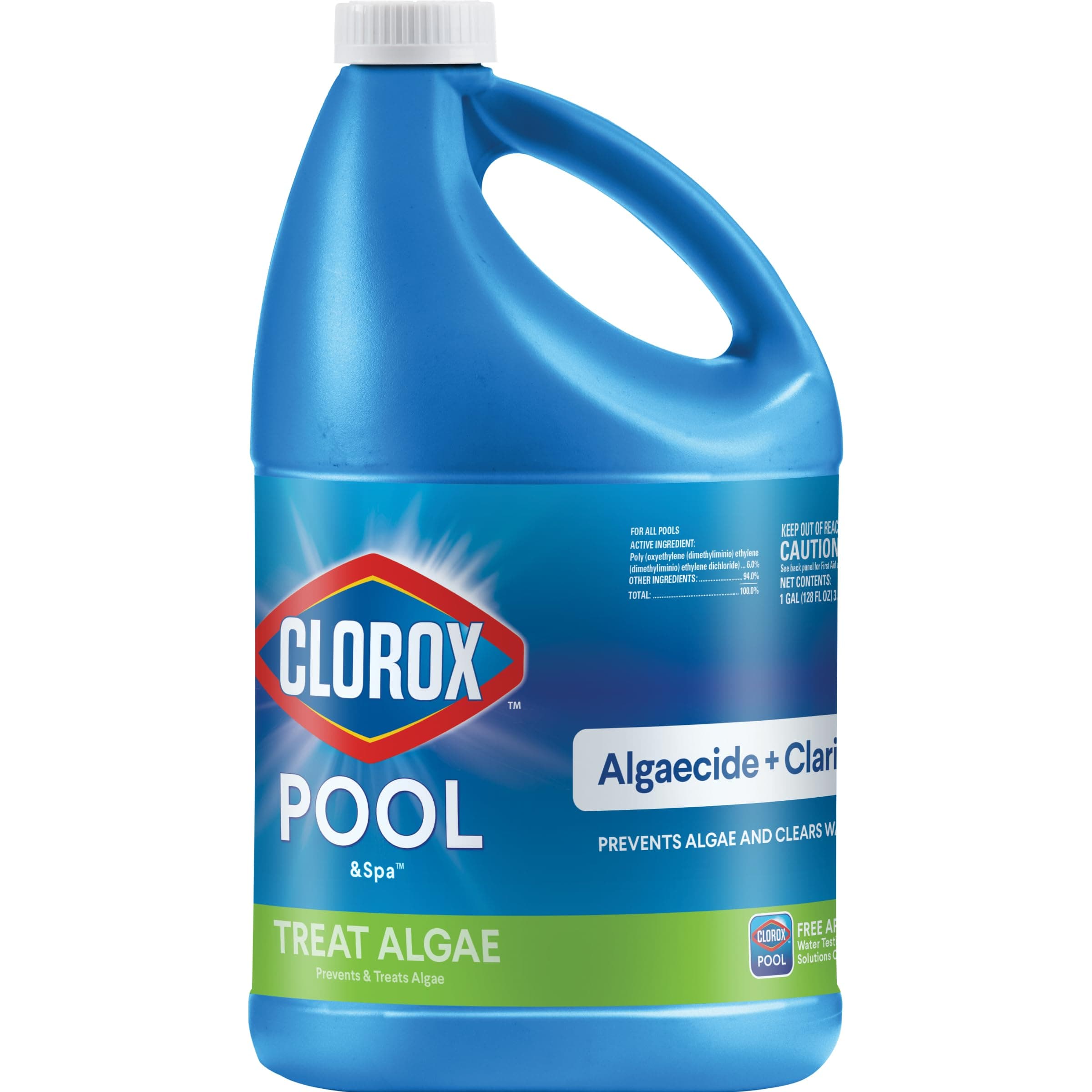 Clorox Pool&Spa Algaecide + Clarifier 42128CLX