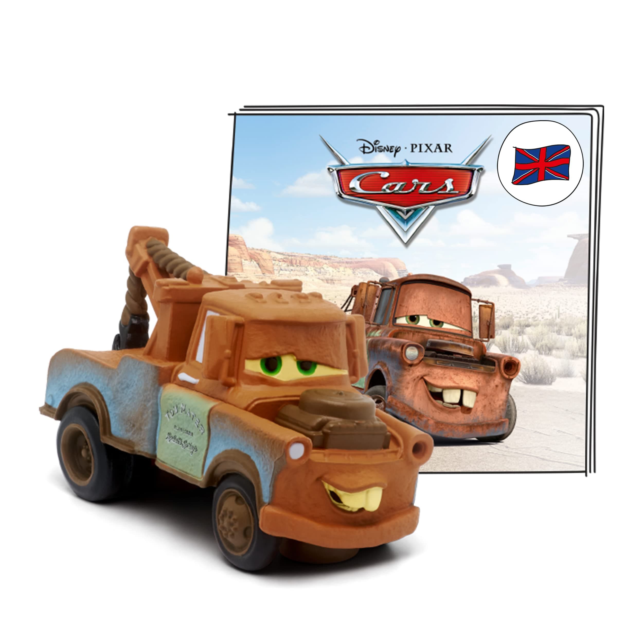 tonies Disney Cars 2 Mater Audio Character - Interactive Storytelling Toy for Kids