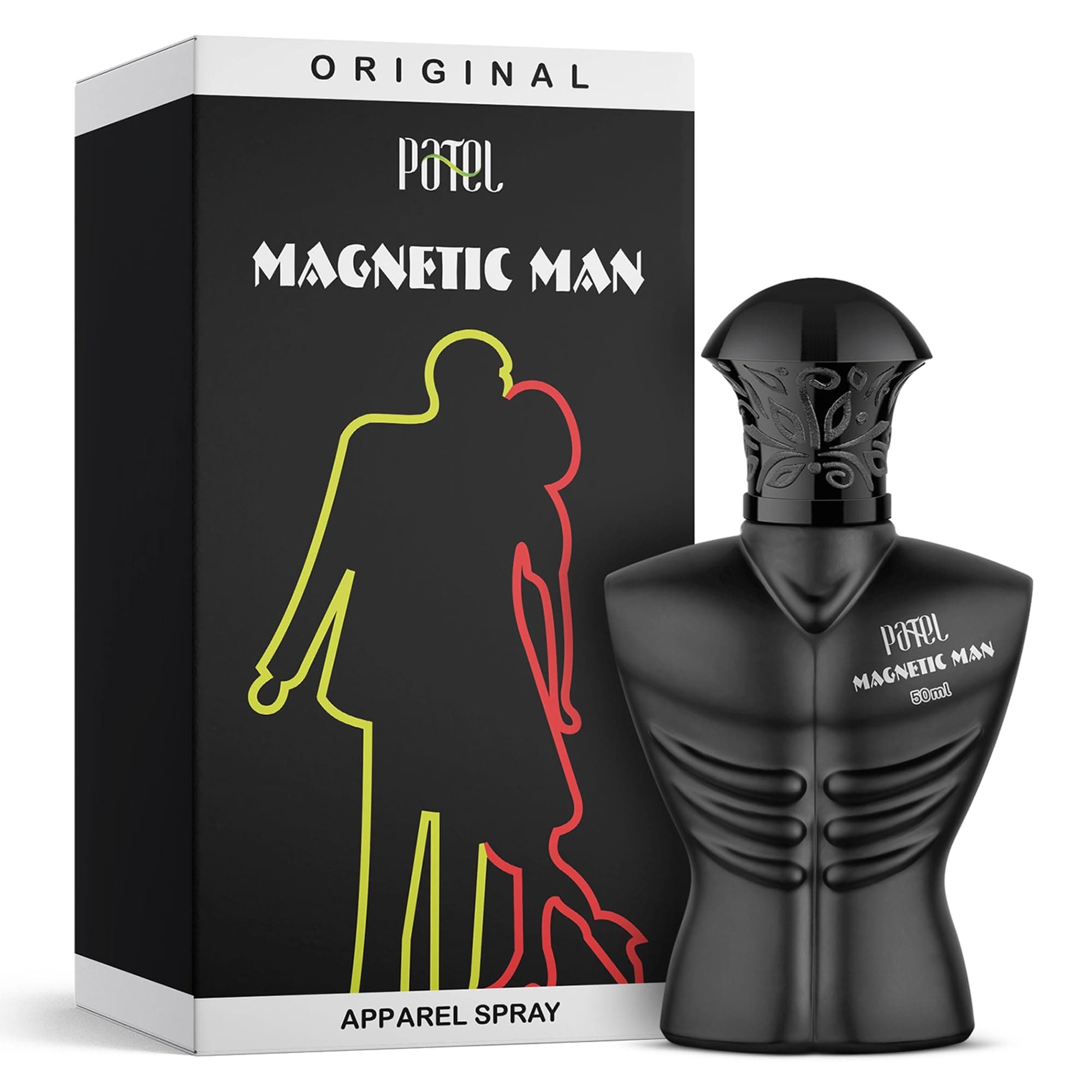 Patel Magnetic Men, Floral Perfume Spray, Men Perfume Long Lasting Fragrance (50Ml)