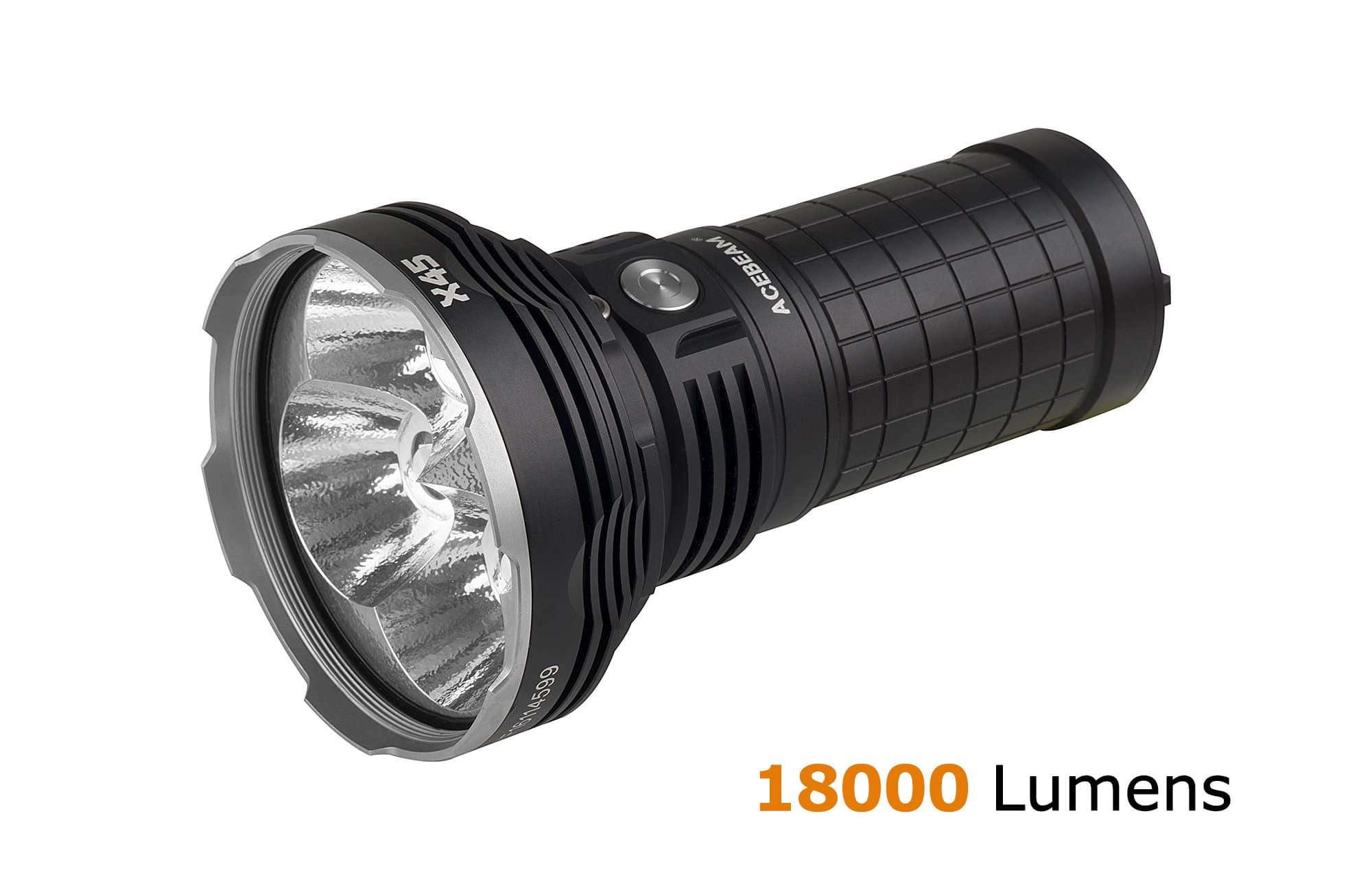 ACEBEAM X45 II Flashlight 18000 Lumens Cree Maximum Brightness LED High Lumens,Long Thrower 2083ft,Recue Camping,Hunting