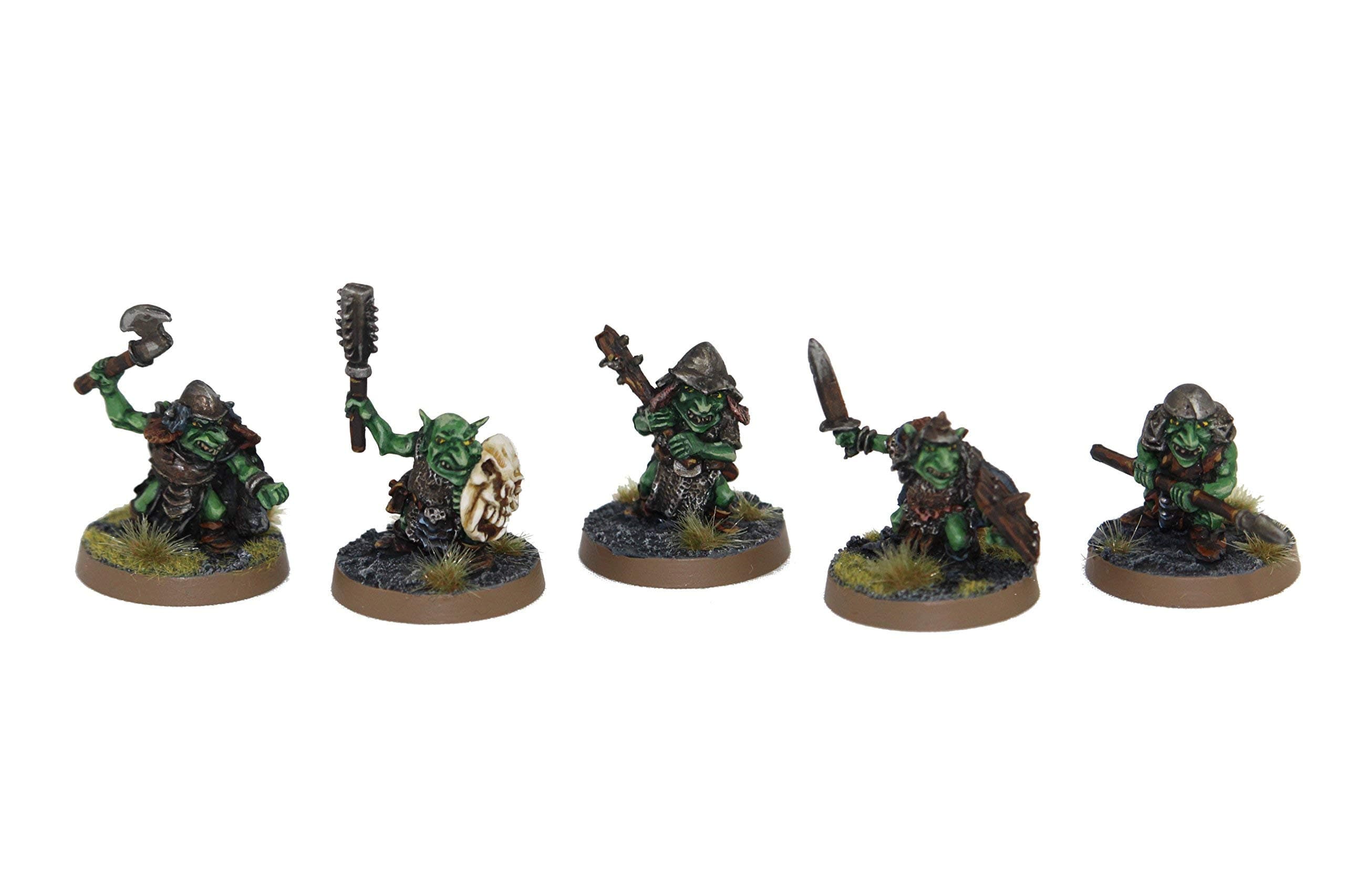 3 x Assorted melee goblin wargaming miniatures