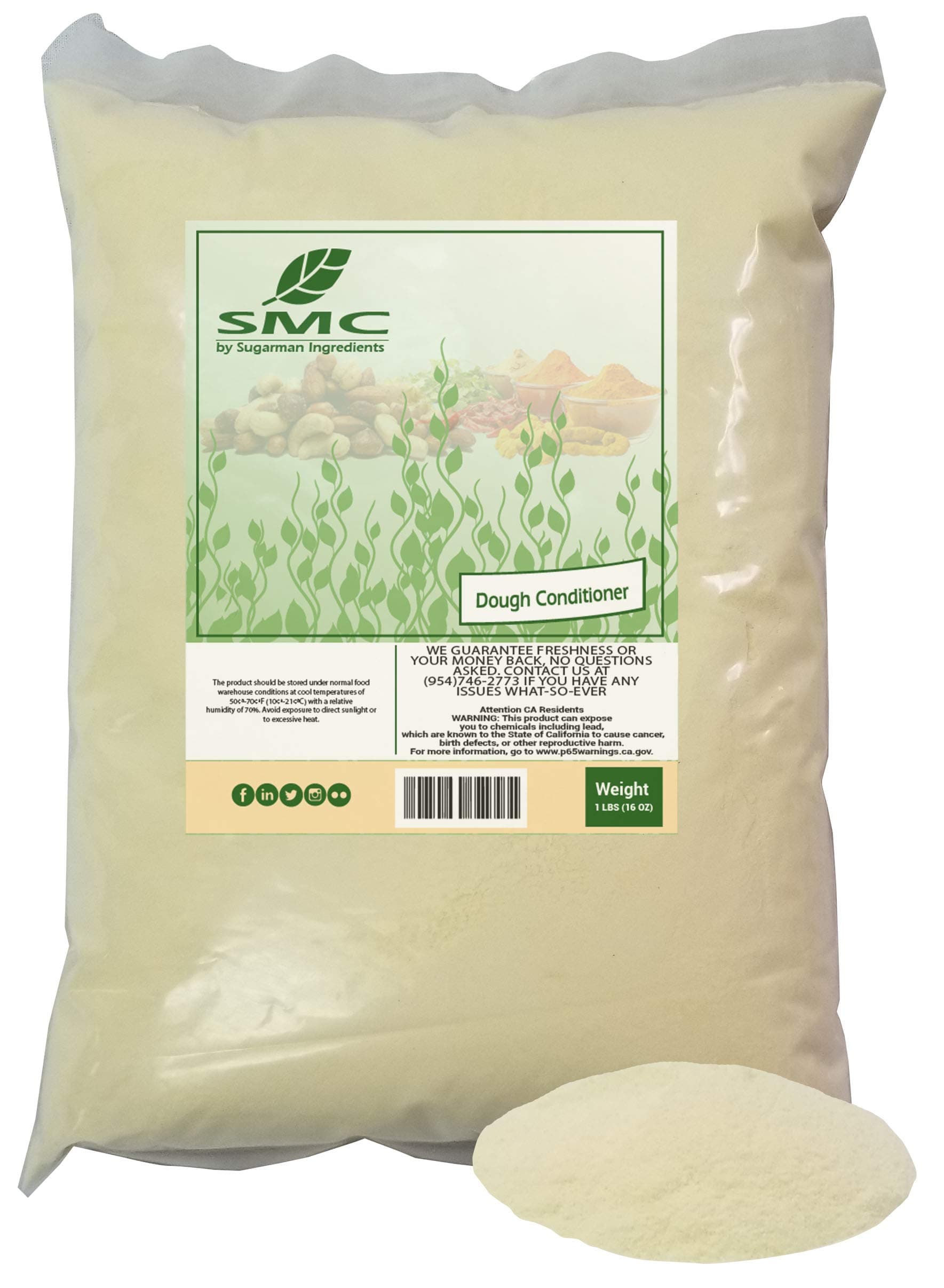 KOSHER Baking Dough Enhancer-2 Pounds Dough Conditioner Improver Donut Enhancer