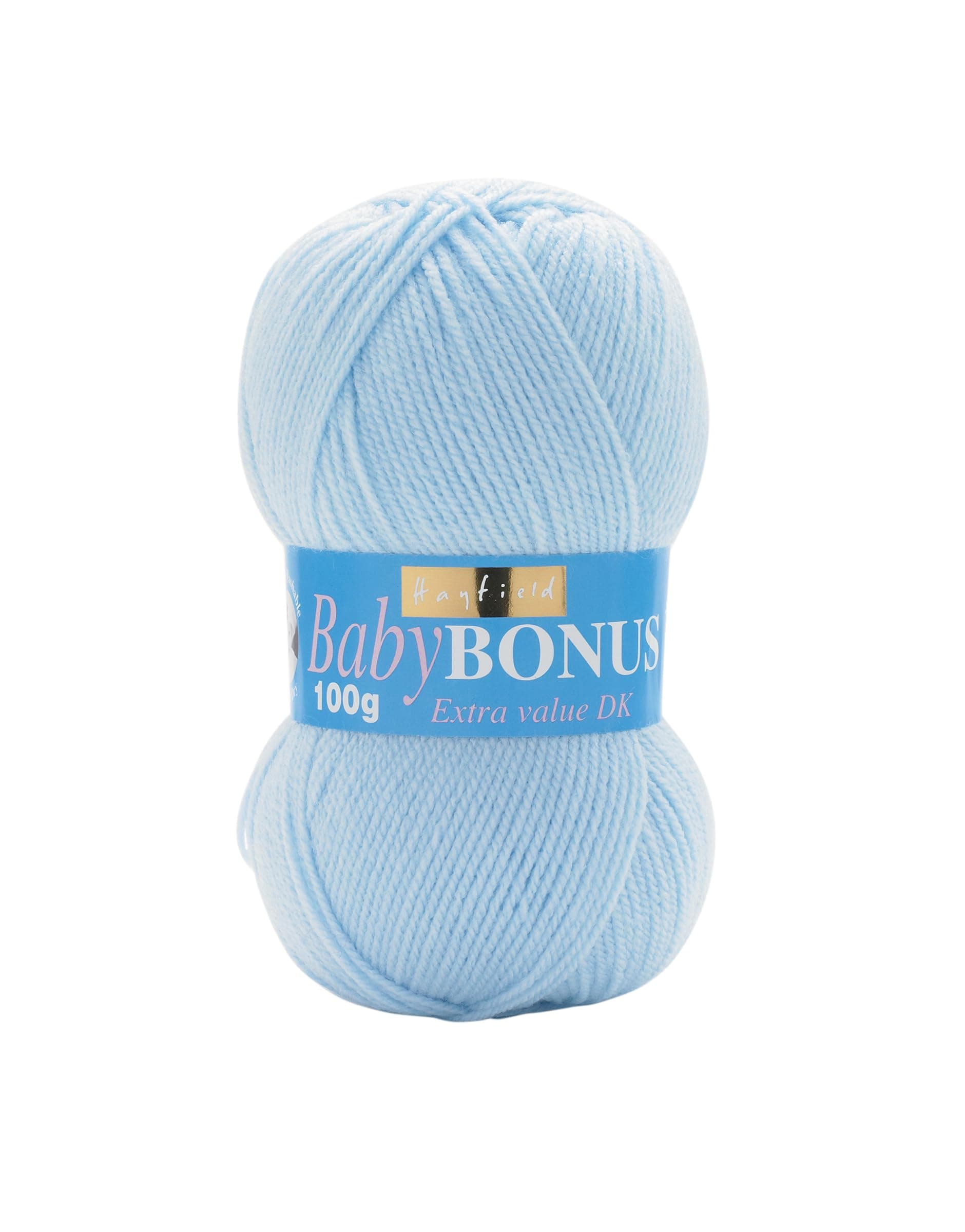 Wool Hayfield Bonus DK Double Knitting, Baby Blue (854), 100g