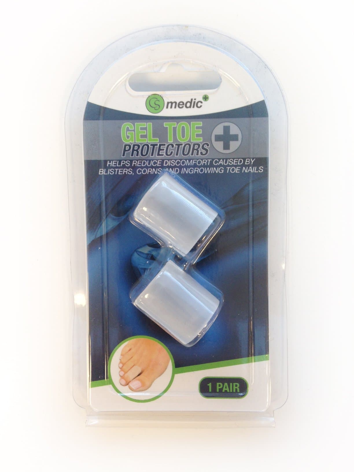 CS Medic Gel Toe Protectors - 1 Pair