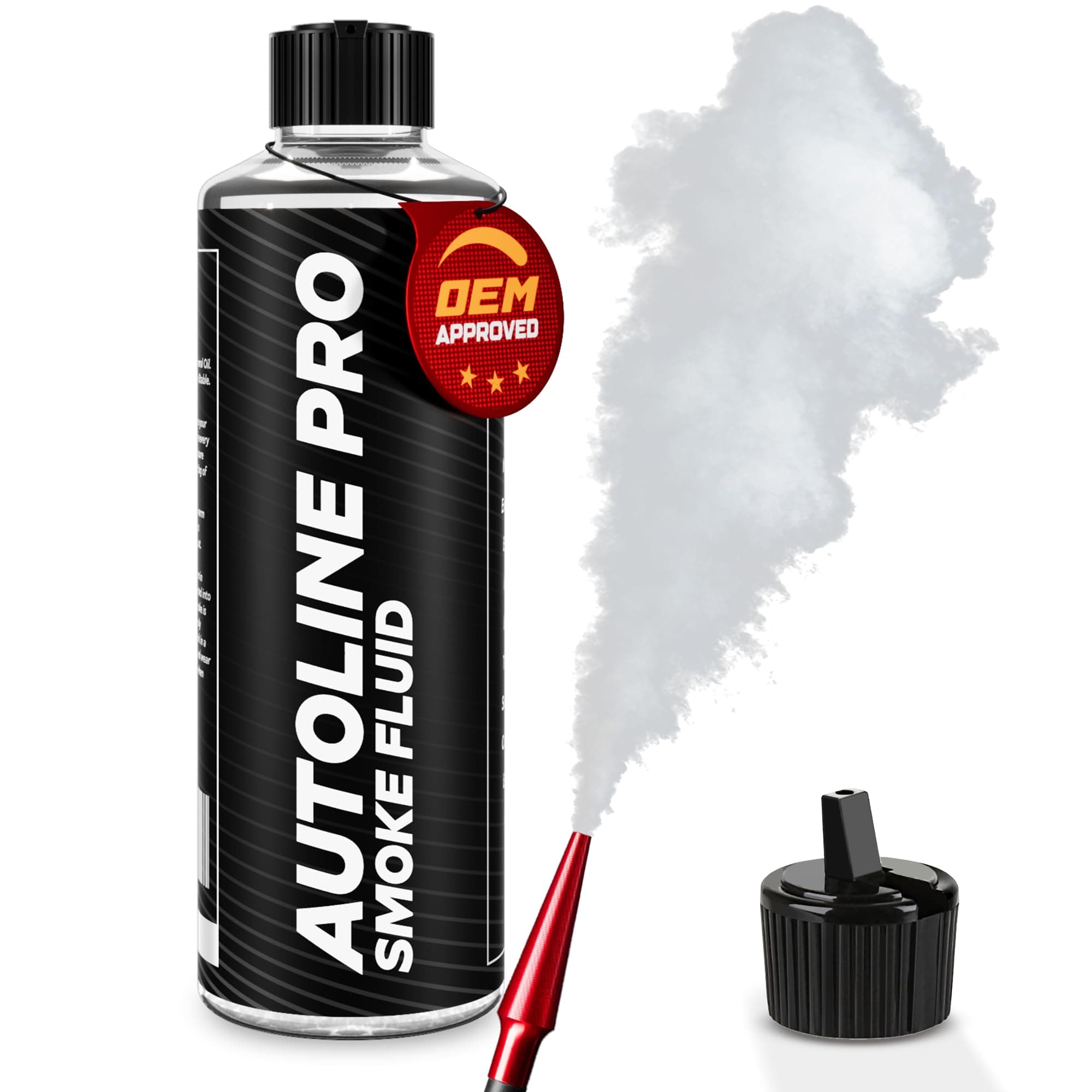 AutoLine Pro Automotive Best Ranked Clean & High-Density Smoke Fluid Solution for Smoke Machines (EVAP, Vacuum, and More) [Not for Ventus]