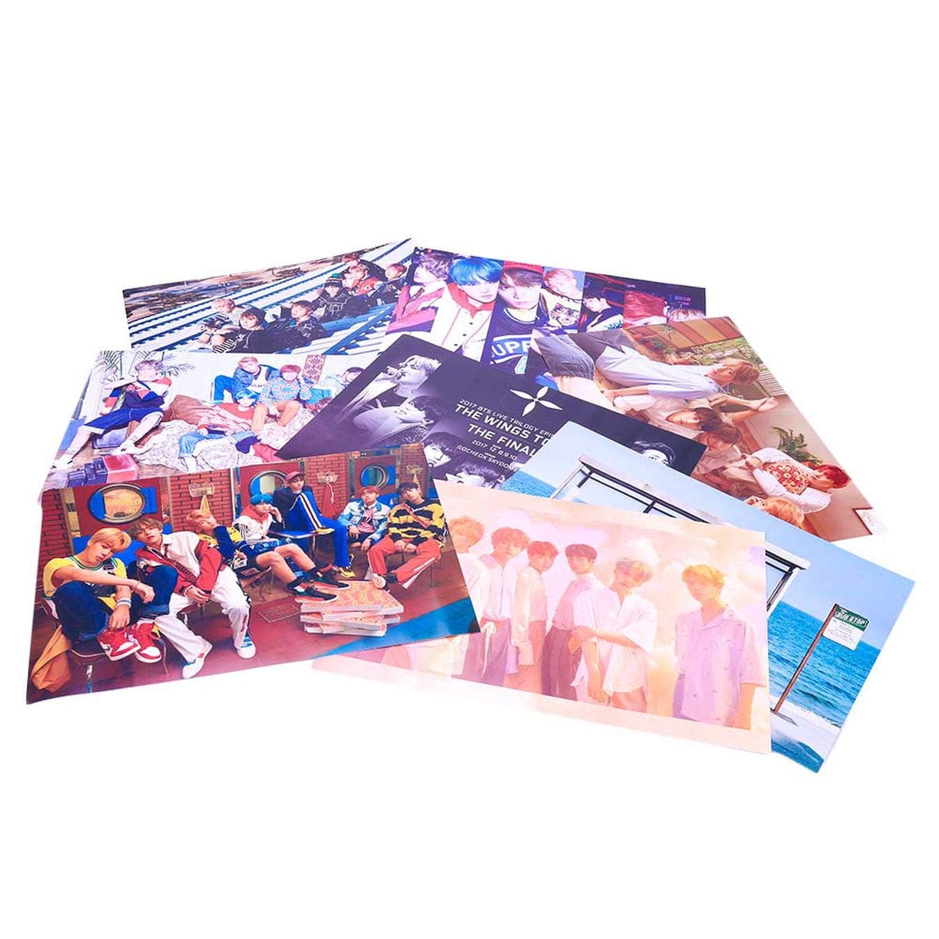 engtaiqudongyuan Kpop Bangtan Boys BTS Poster Photo for Home Decoration