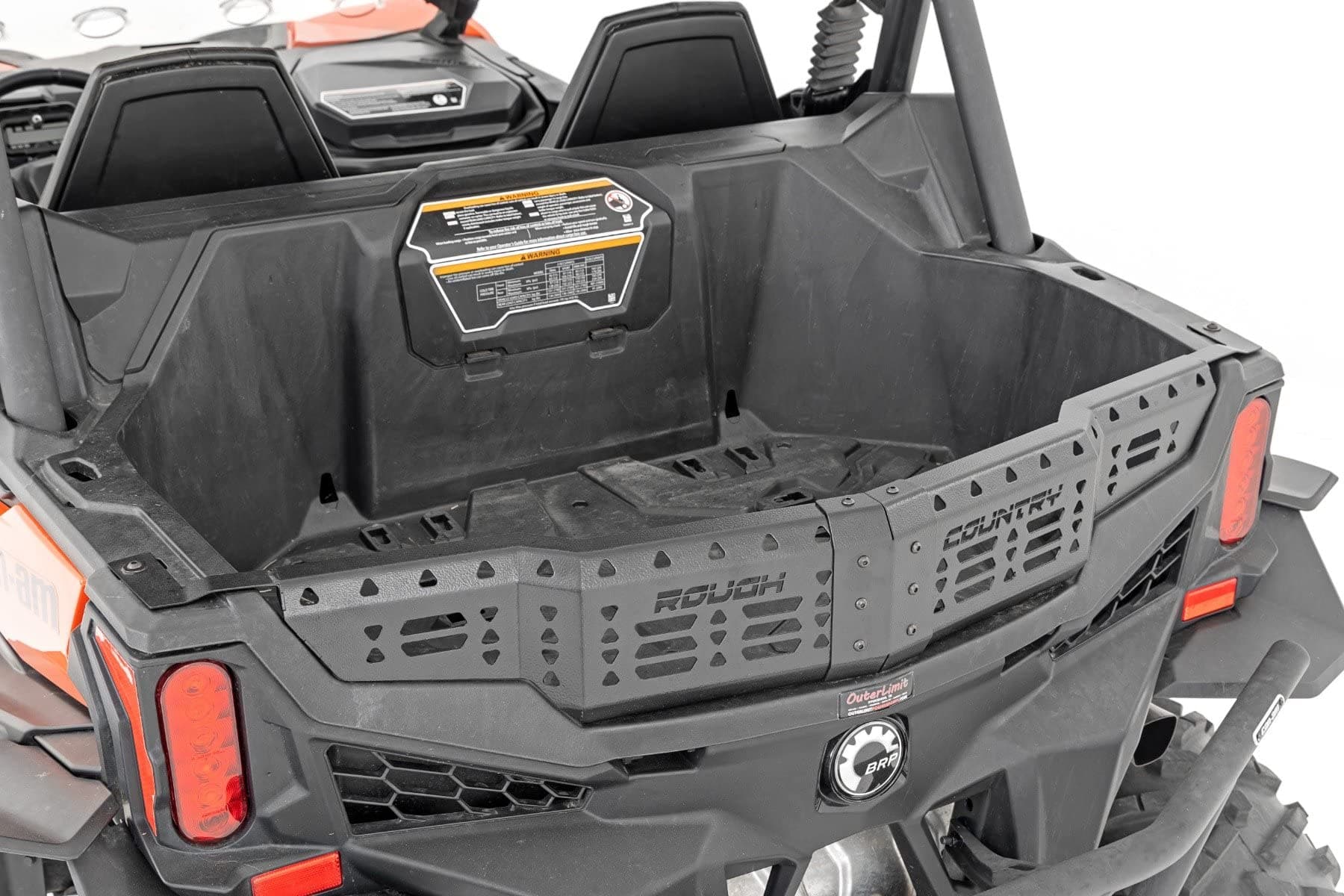 Rough CountryRear Cargo Tailgate for 18-22 Can-Am Maverick Trail/Sport - 97066
