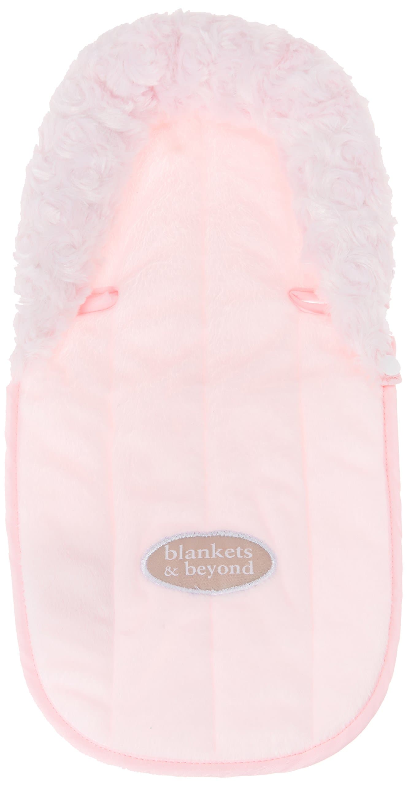 Blankets and Beyond Travel Head Support Baby Rosette Pink