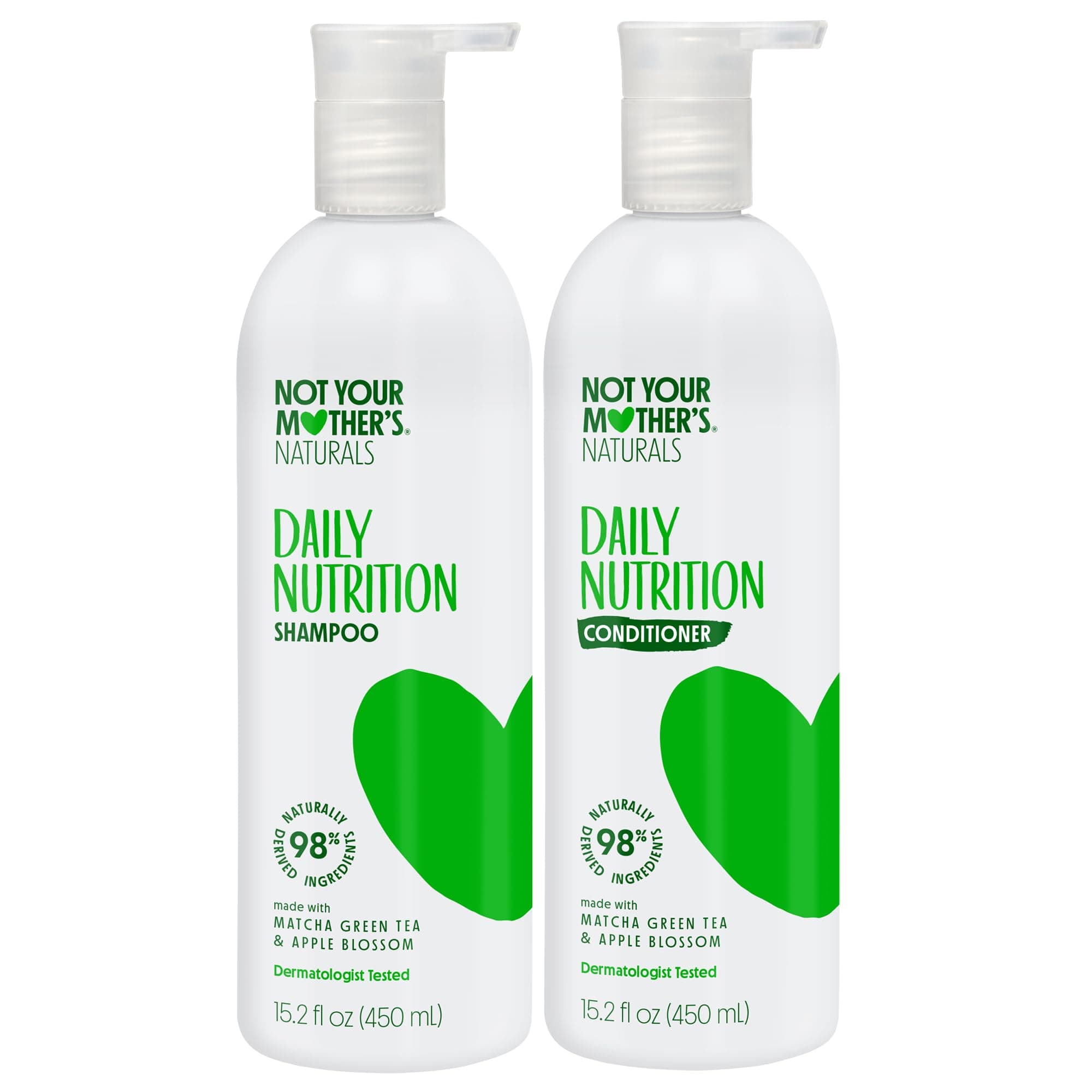 Naturals Matcha Green Tea Shampoo & Conditioner Dual Pack, 15.2 fl oz