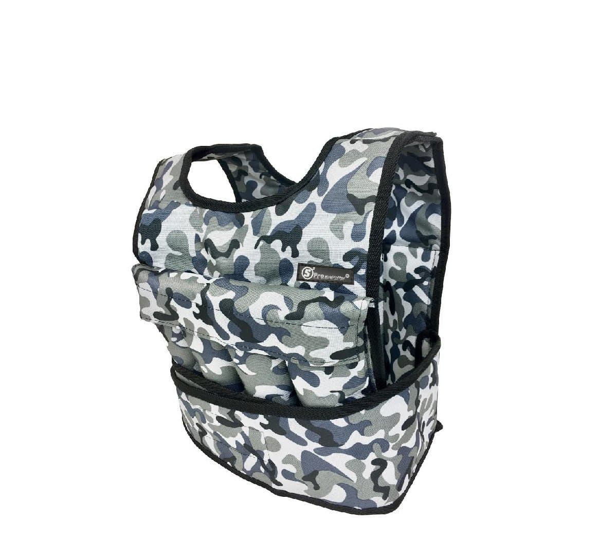 Strength sport systems Adjustable Weight Vest - Premium Quality - Best for Cross fit Training - Running - Jogging - Fully Adjustable (S pro Weight Vest)