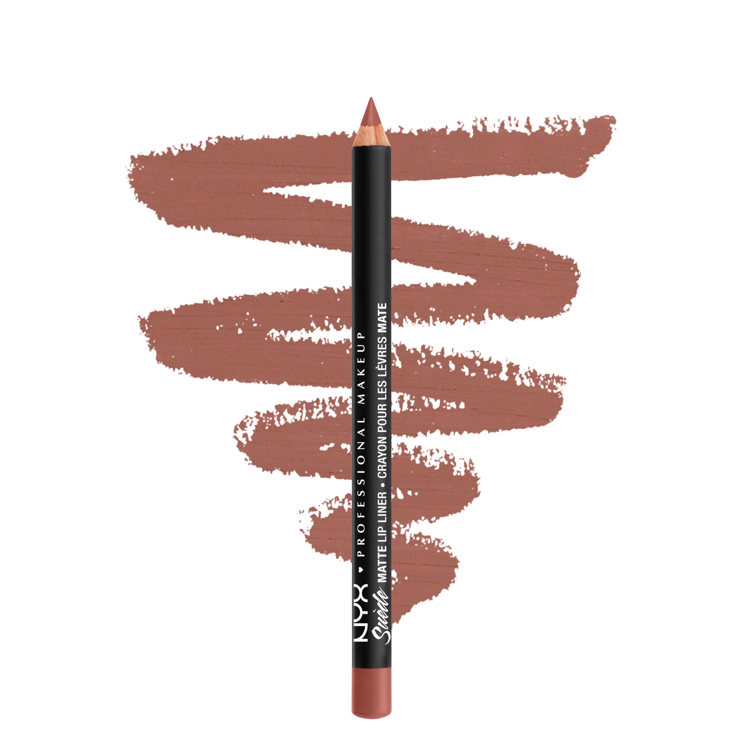 NYX PROFESSIONAL MAKEUP Suede Matte Lip Liner, Free Spirit 52