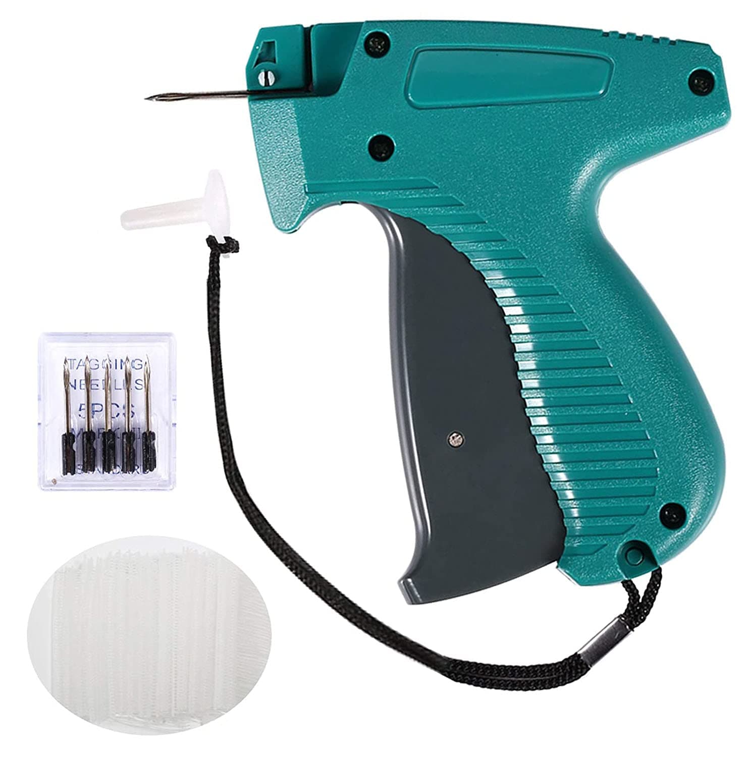 Tagging Gun for Clothing, Standard Retail Price Tag Attacher Gun Kit for Clothes Labeler with 6 Needles & 1000pcs Barbs Fasteners for Store Warehouse Consignment Garage Yard Sale