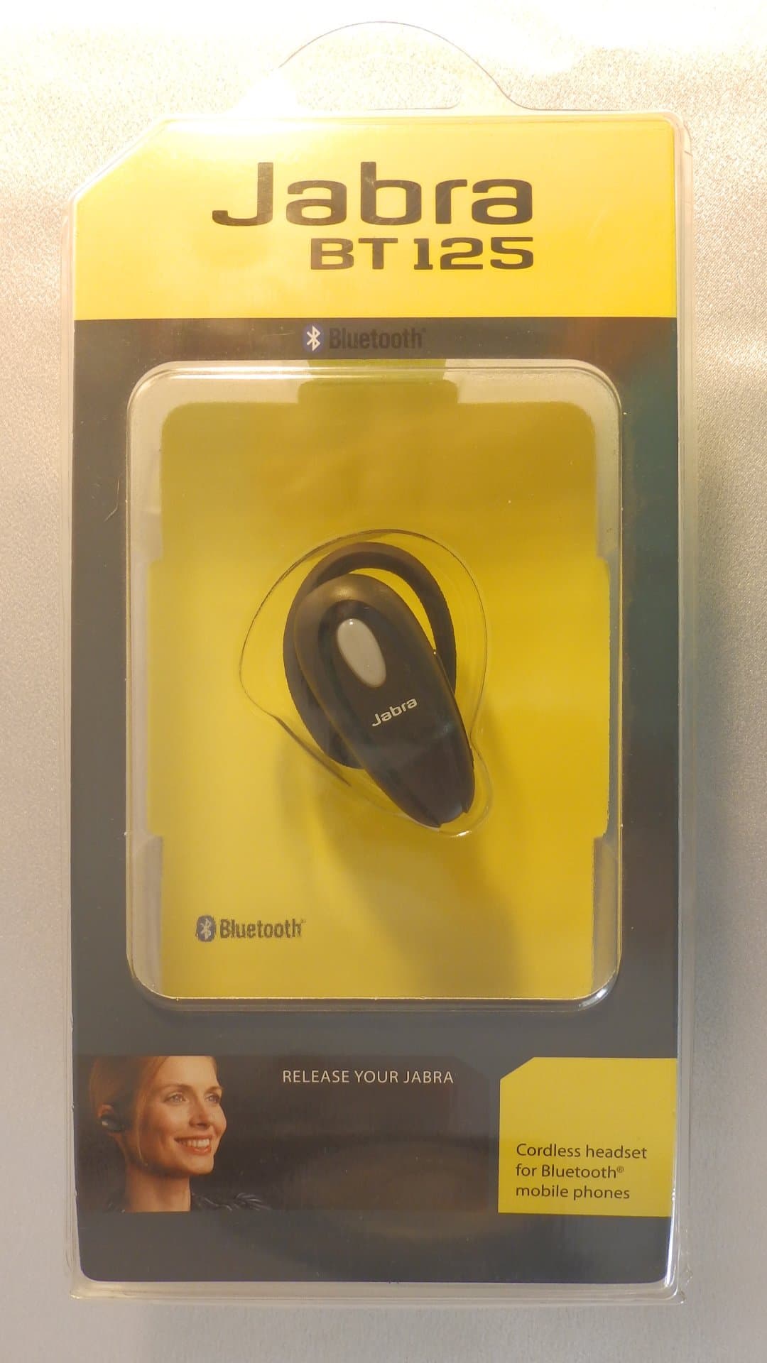 Jabra BT125 Bluetooth Headset , Black