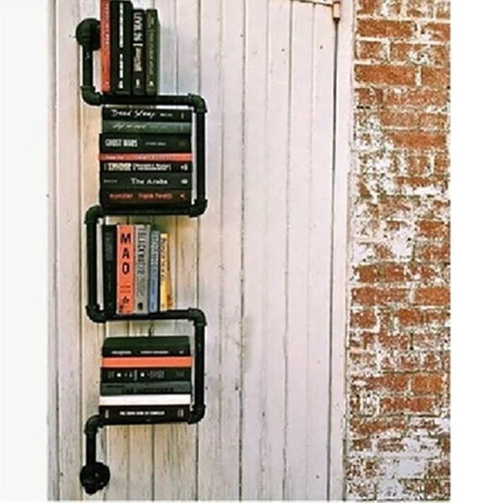 Wall Decoration Shelves Wall Decorations Shelf Irons Old Industrial Water Pipe Bookshelves Walls Shelvings Living Room Walls Shelves Shelves Wall Mount Shelf
