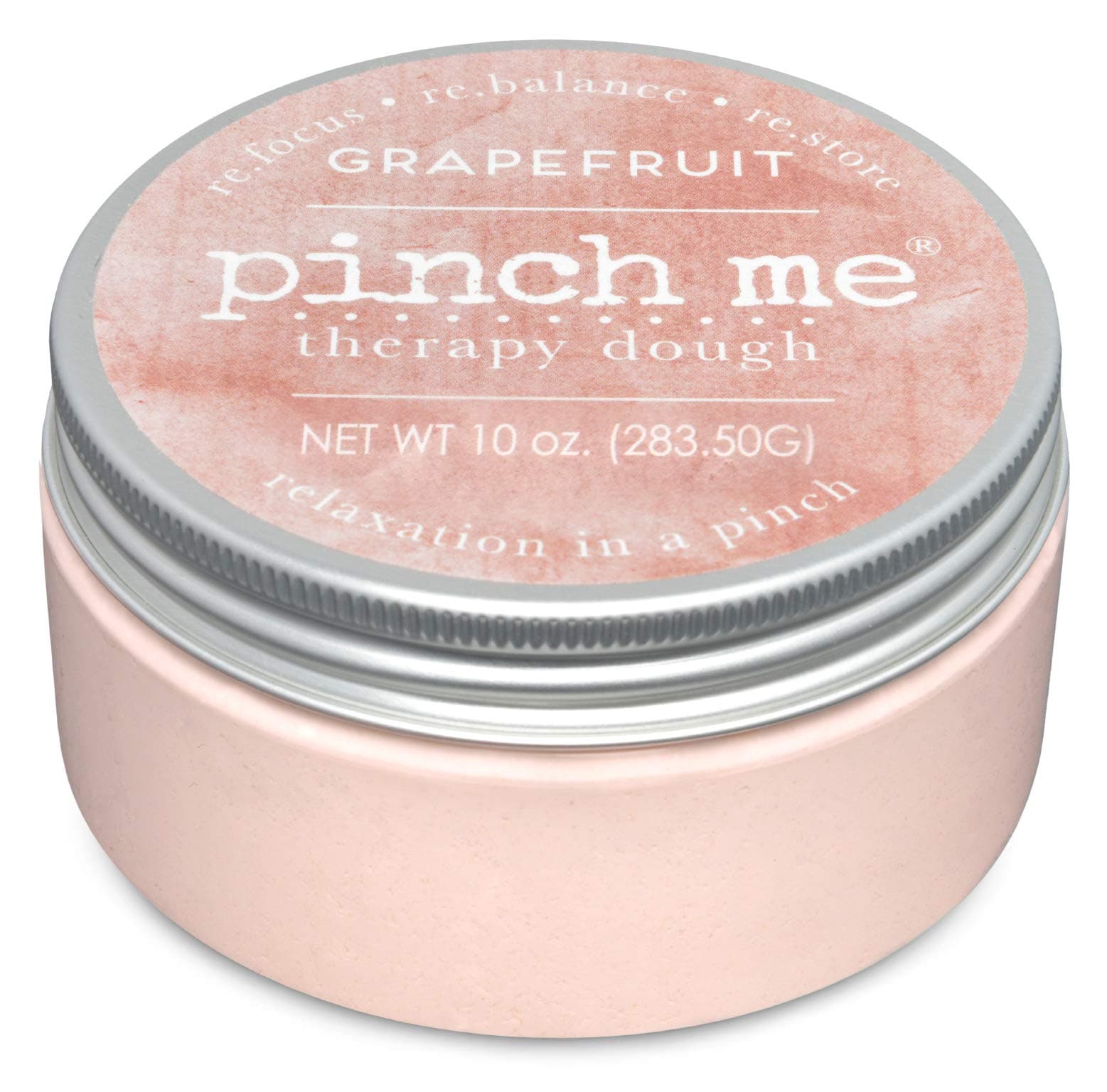 Pinch Me Therapy Dough - Holistic Aromatherapy Stress Relieving Putty - 10 Ounce Citrus Scent