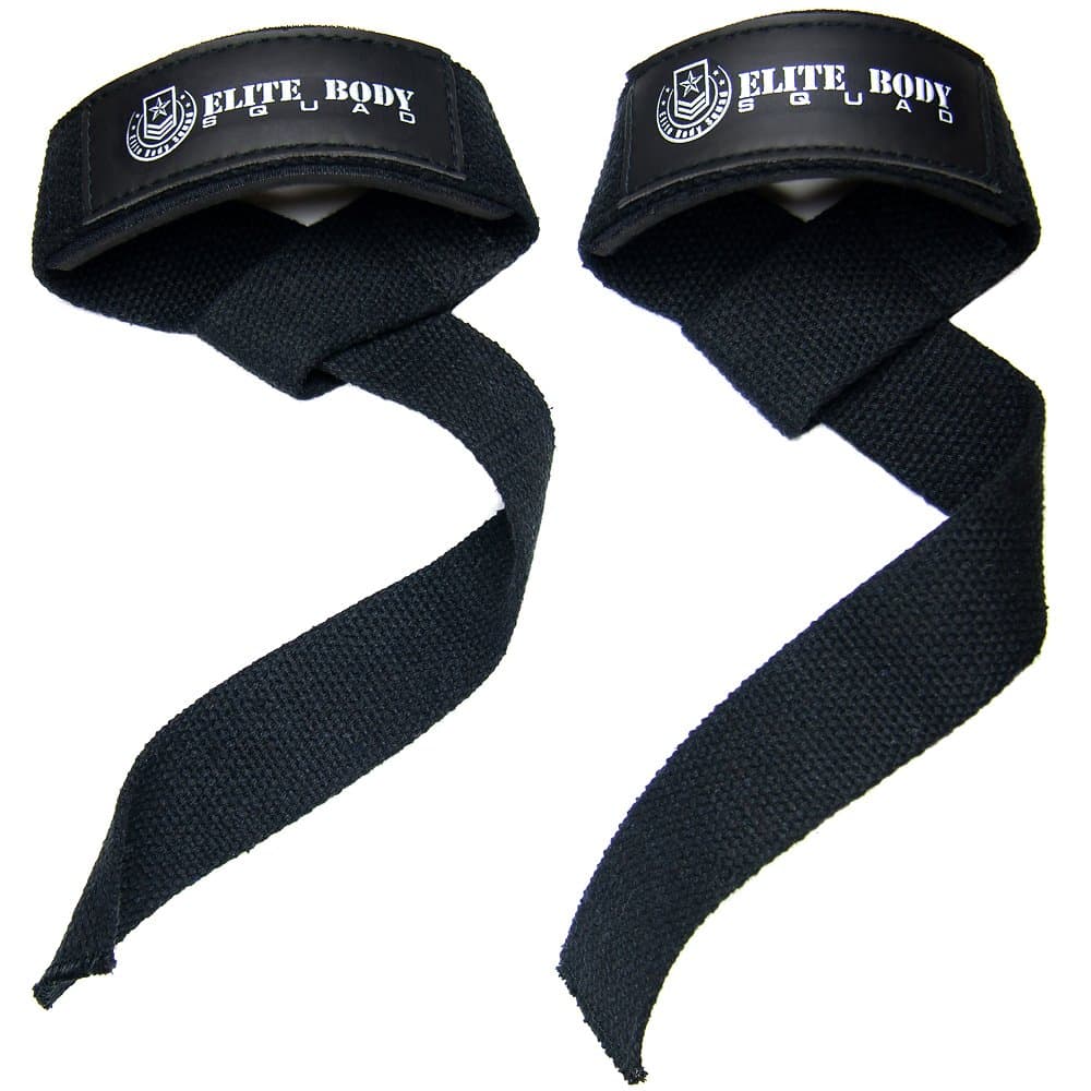 Pro Weight Lifting Straps Lifting Straps With Neoprene Padded Wrist Support + Double Stitched 100% Cotton – 60cm Long Heavy Duty Wrist Straps For Weight TraininG
