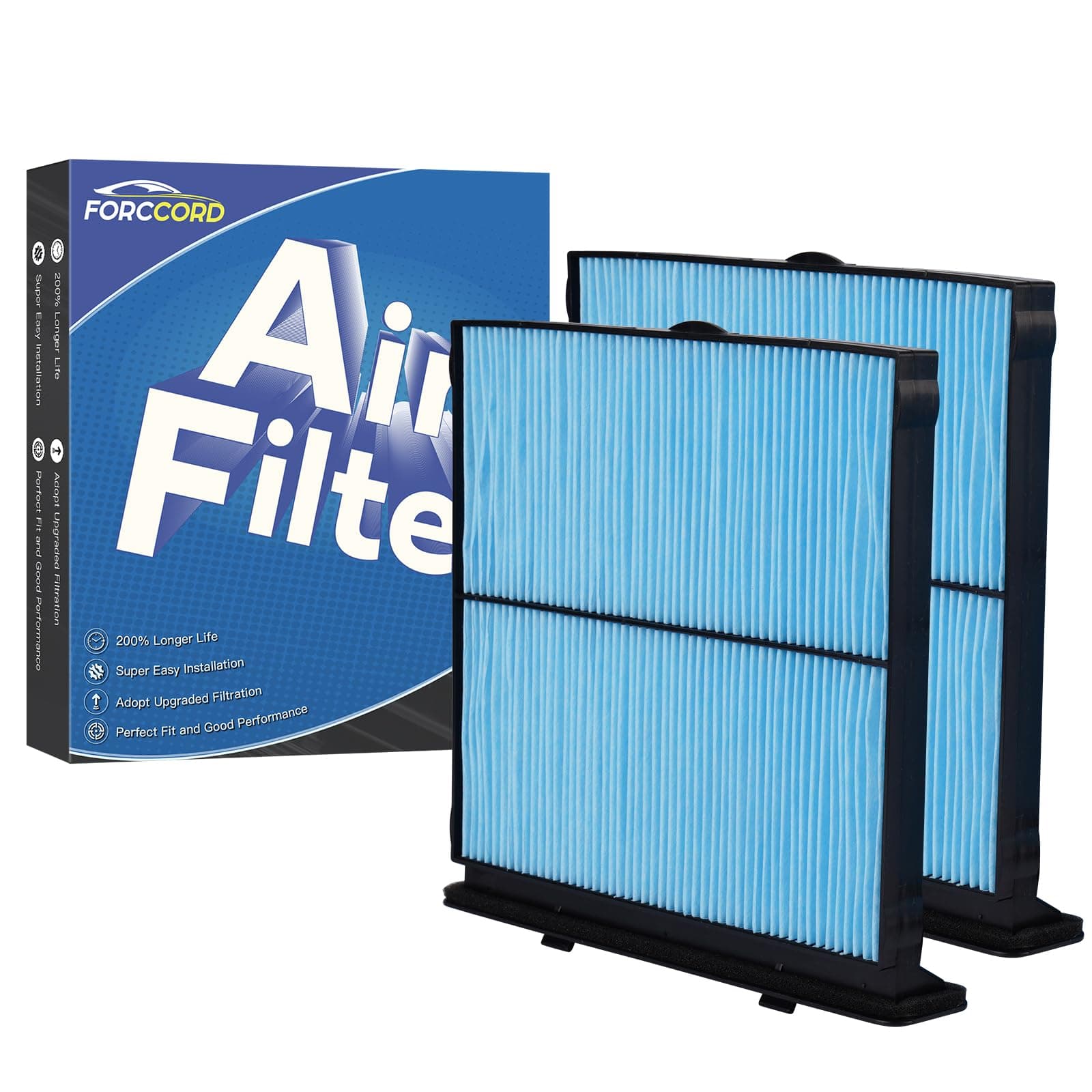 2-PACK Cabin Air Filter Fits for Subaru Forester (2019-2024), WRX (2022-2026) Cabin Filter Replacement 72880-FL000 Forester Car Accessories