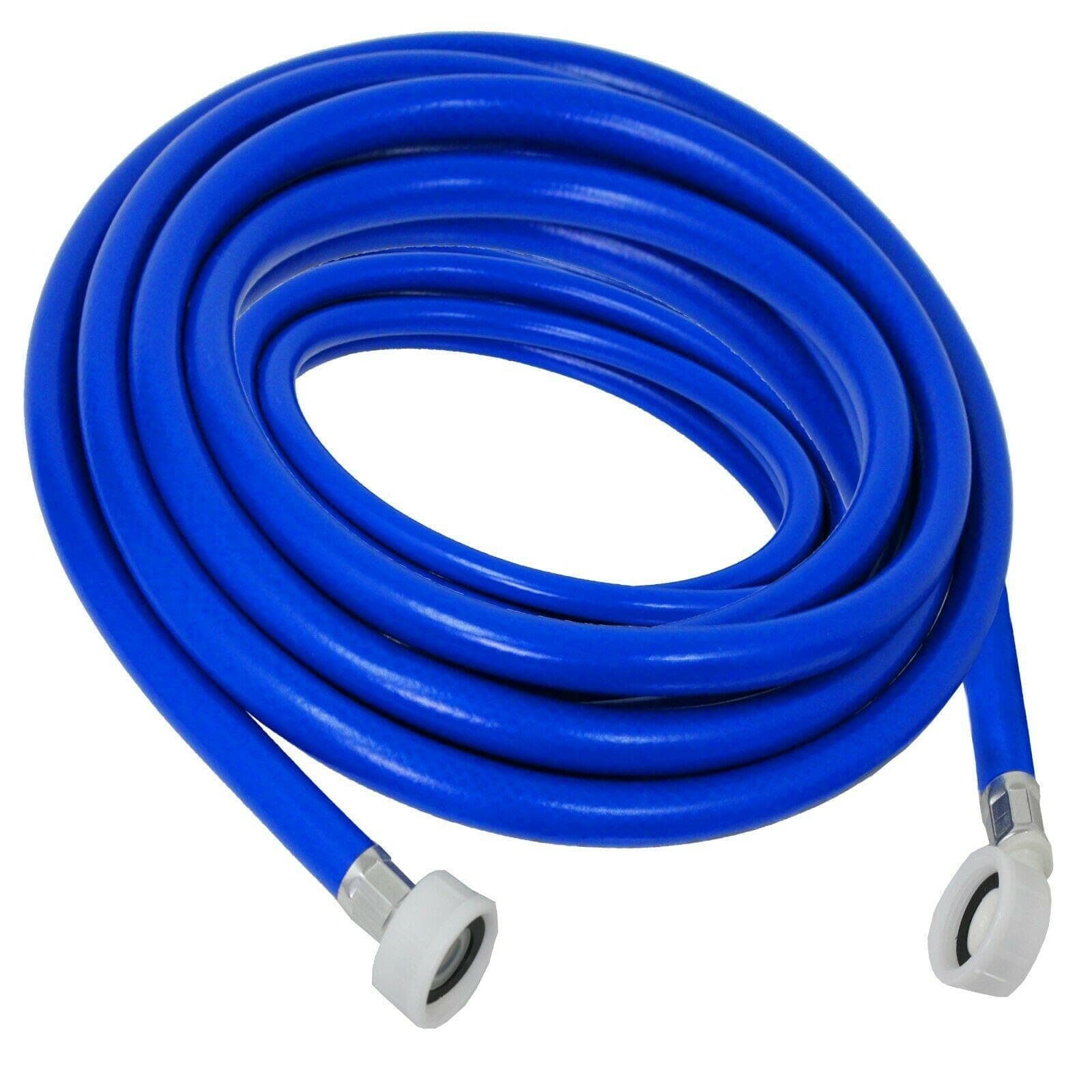 SPARES2GO 5 Metre Universal Fill Hose Washing Machine Dishwasher Extra Long Cold Water Inlet Feed Pipe (5m)